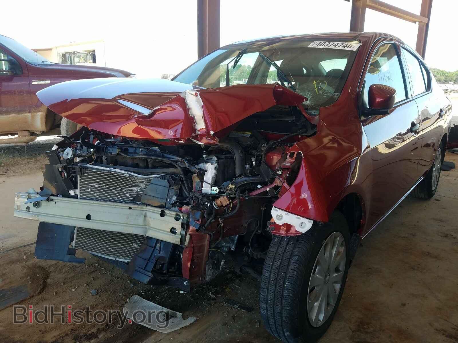 2018 NISSAN VERSA - VIN: 3N1CN7AP7JL836687 - Фото 2