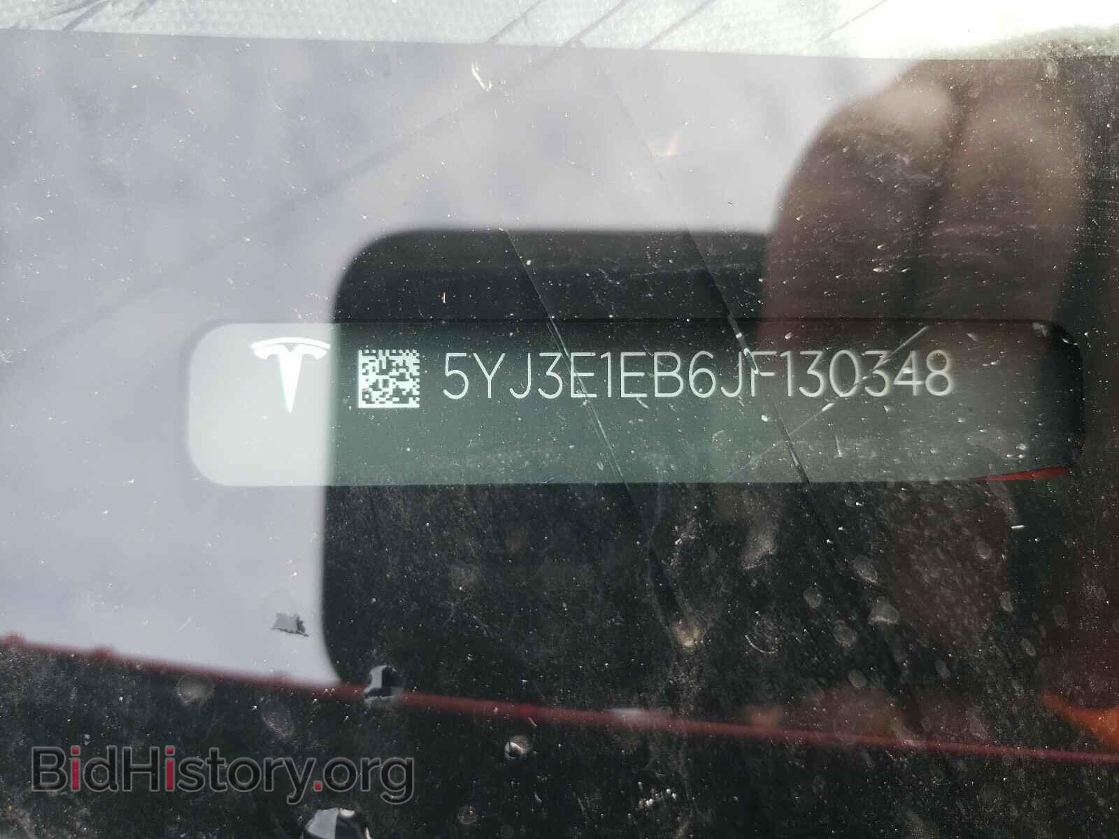 2018 TESLA MODEL 3 - VIN: 5YJ3E1EB6JF130348 - Фото 10