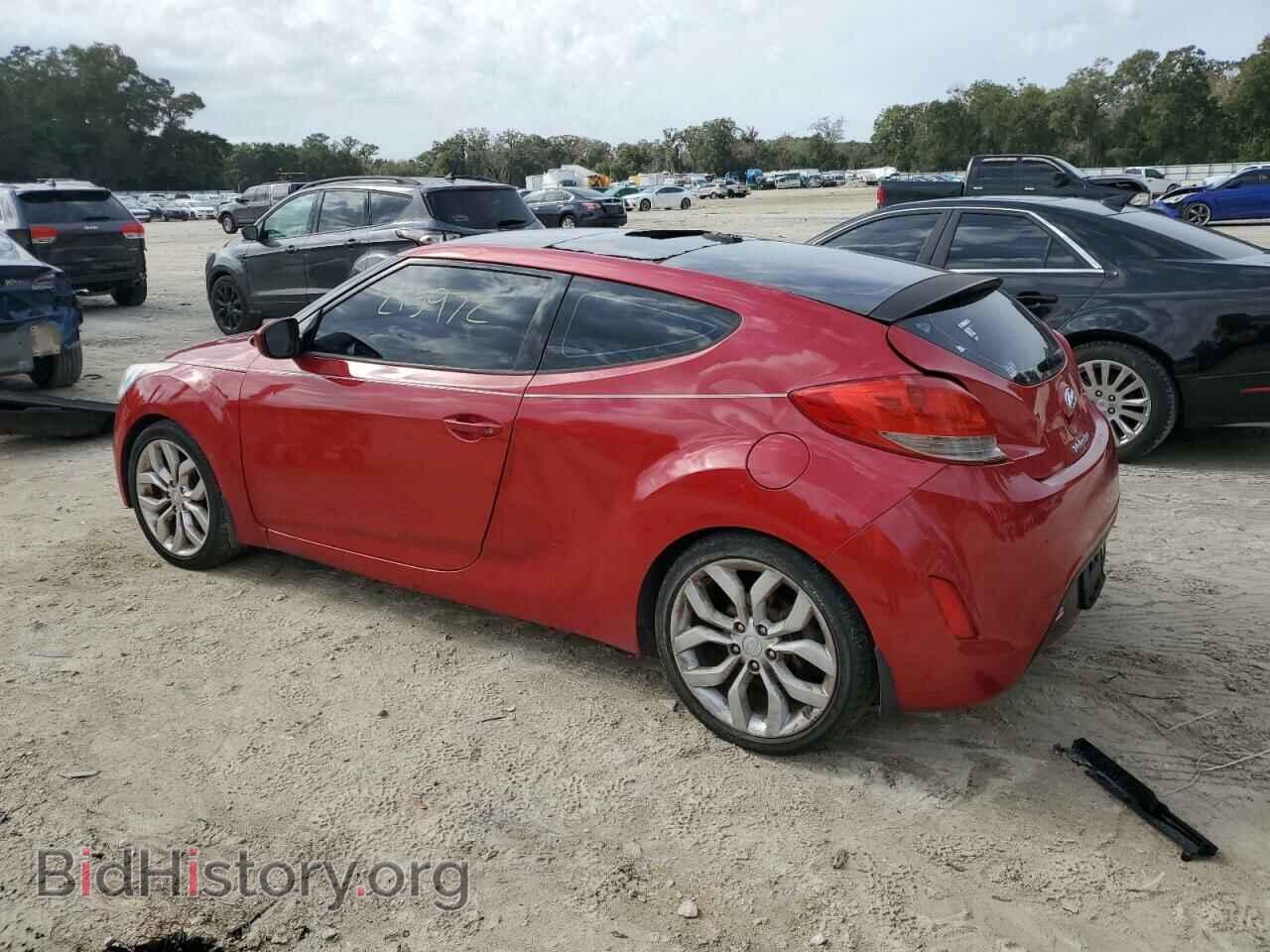 2013 HYUNDAI VELOSTER - VIN: KMHTC6AD4DU092376 - Фото 2