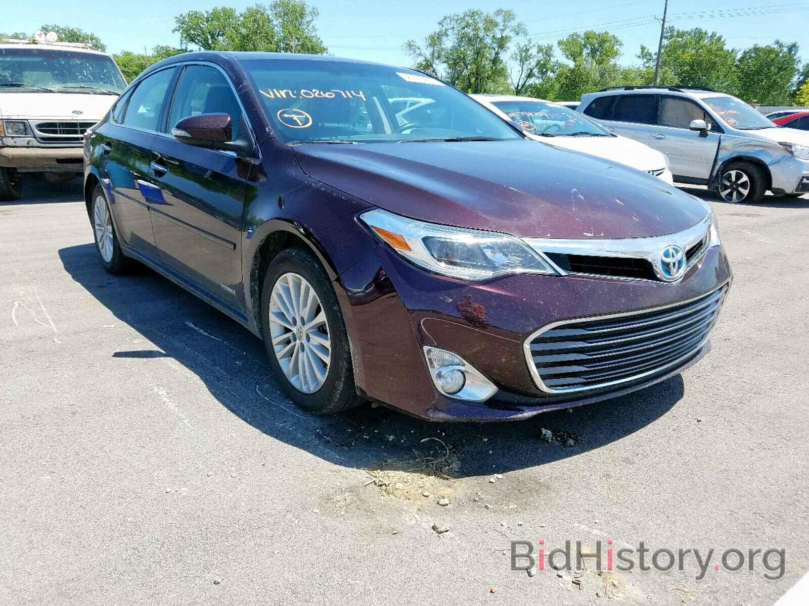 Photo 4T1BD1EB1EU026714 - TOYOTA AVALON 2014