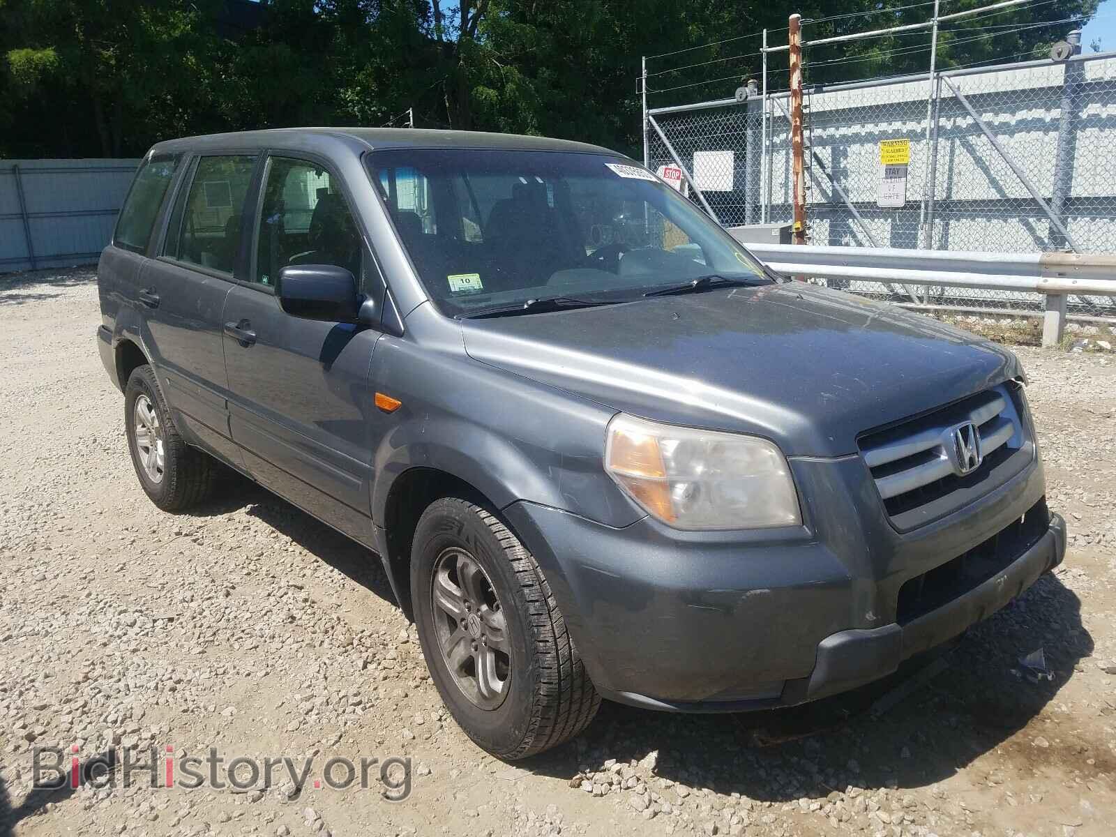 Фотография 5FNYF18127B023893 - HONDA PILOT 2007