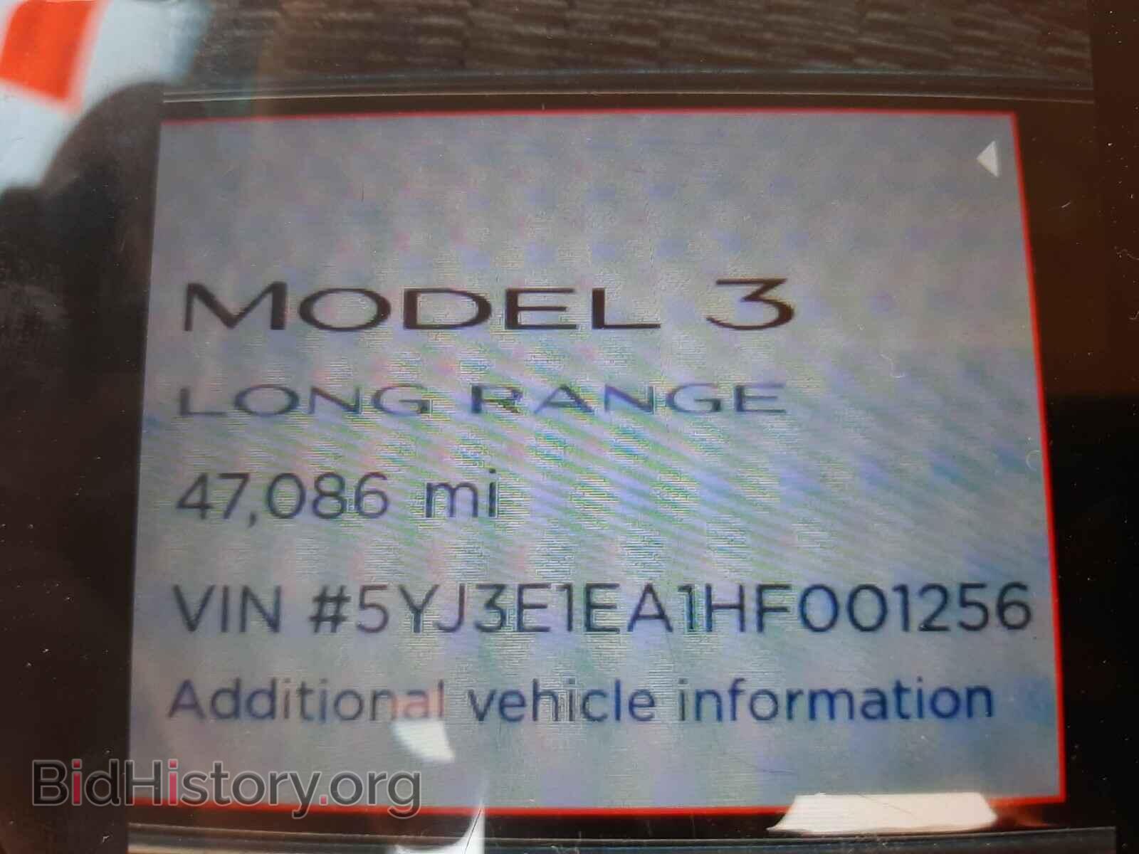 2017 TESLA MODEL 3 - VIN: 5YJ3E1EA1HF001256 - Photo 10