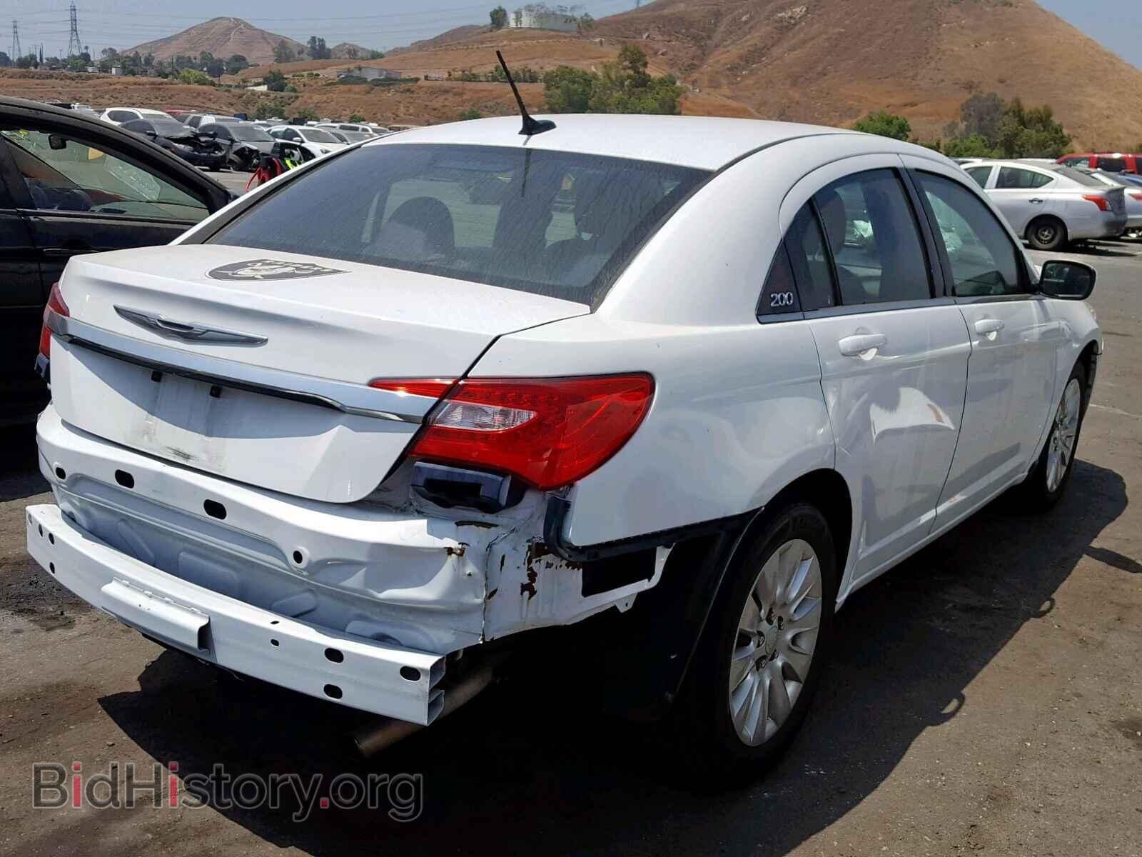 2013 CHRYSLER 200 - VIN: 1C3CCBAB3DN647229 - Photo 4