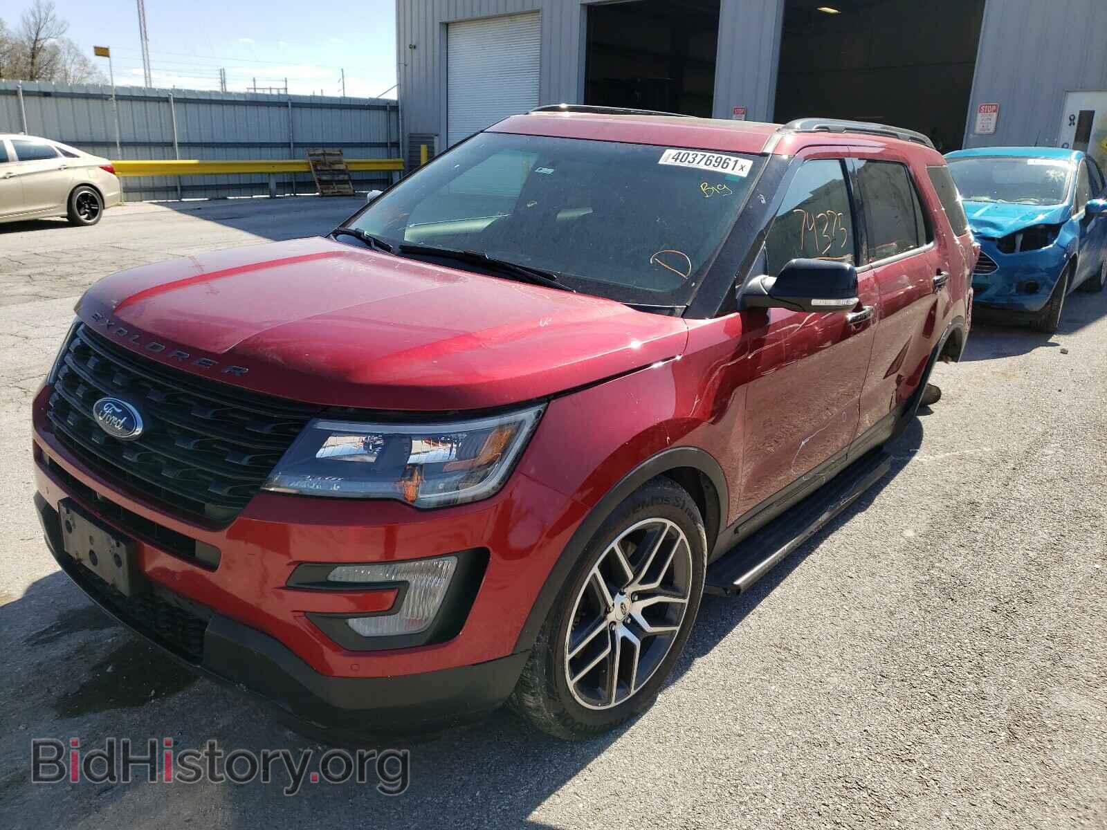 2017 FORD EXPLORER - VIN: 1FM5K8GT2HGB39768 - Фото 2