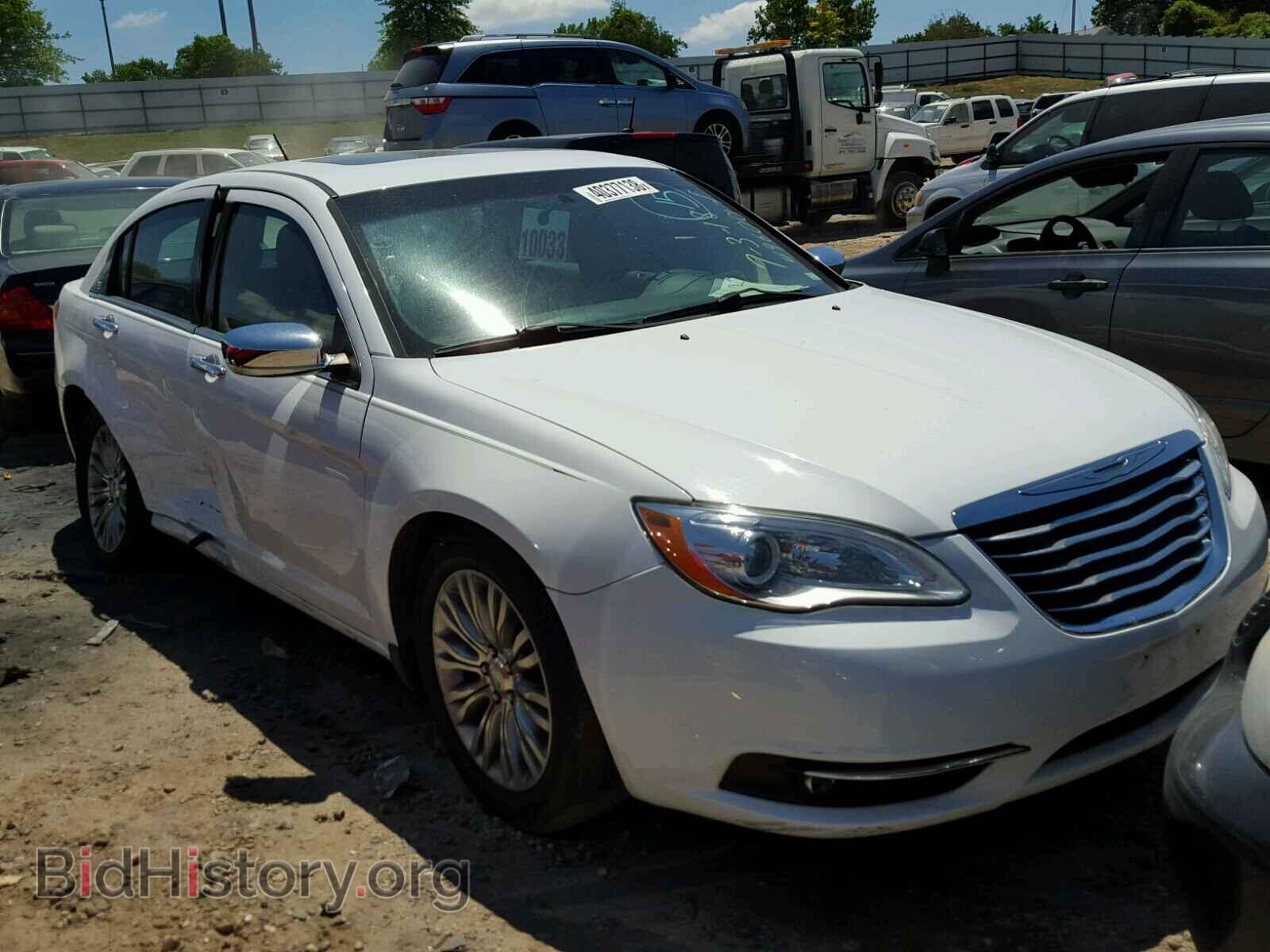 Фотография 1C3CCBCG3CN321969 - CHRYSLER 200 2012