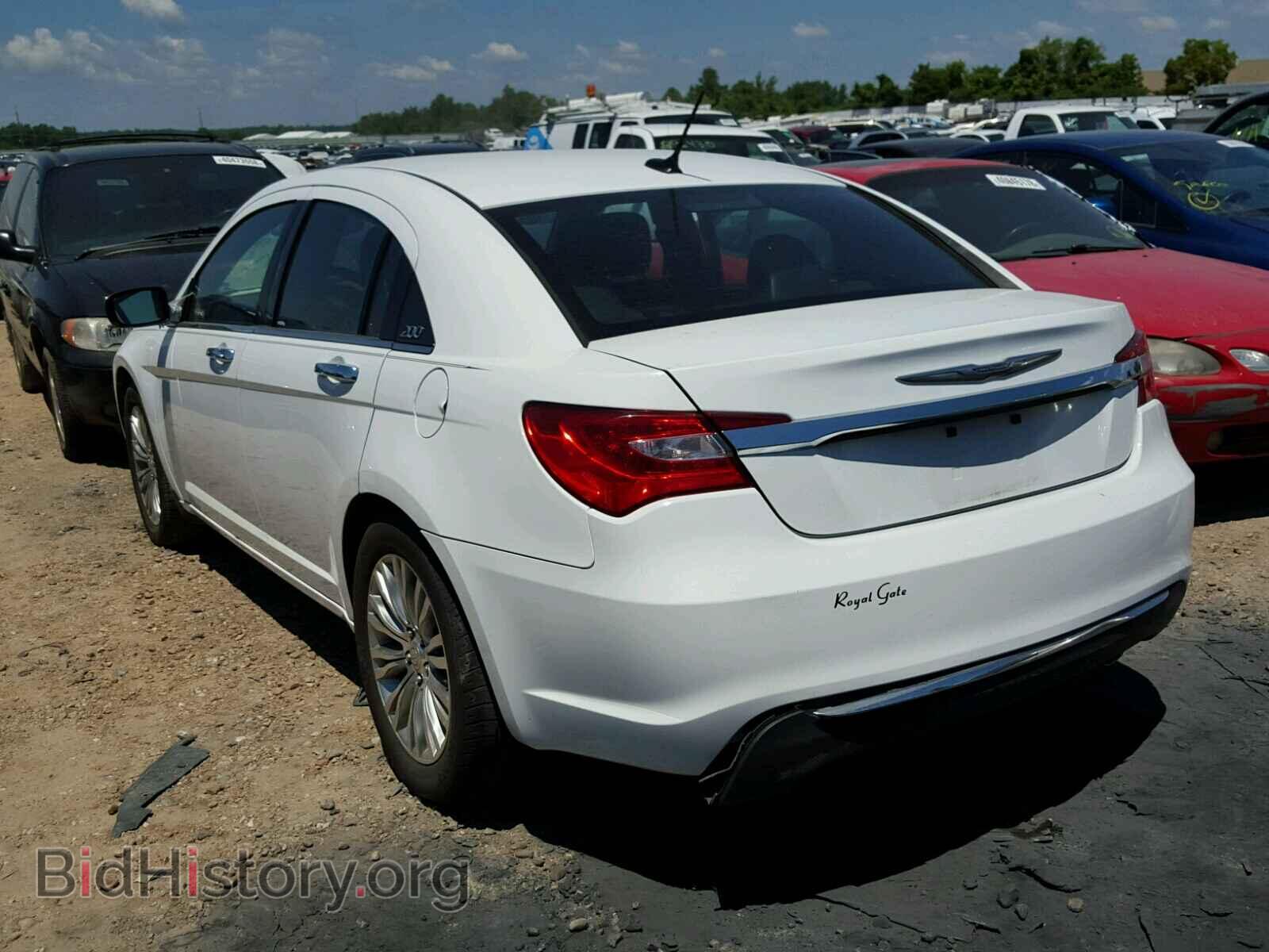 2012 CHRYSLER 200 - VIN: 1C3CCBCG3CN321969 - Фото 3