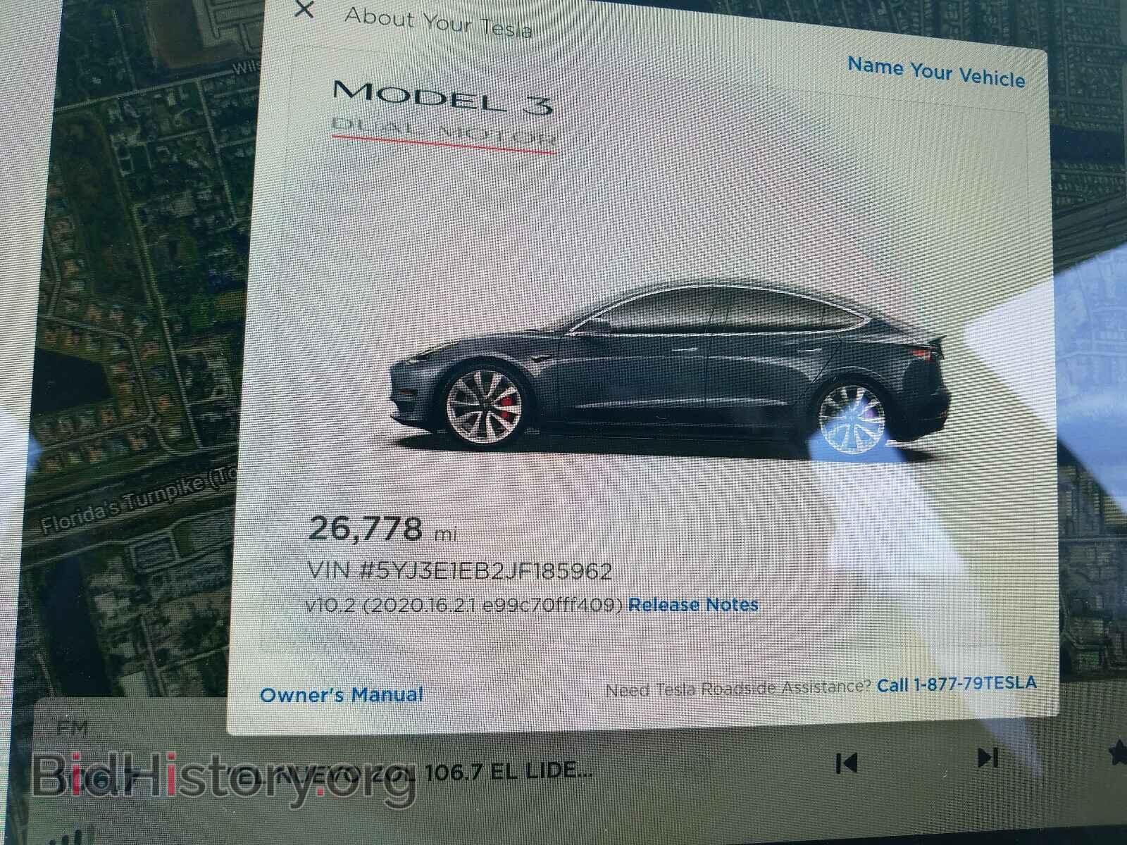 2018 TESLA MODEL 3 - VIN: 5YJ3E1EB2JF185962 - Фото 8