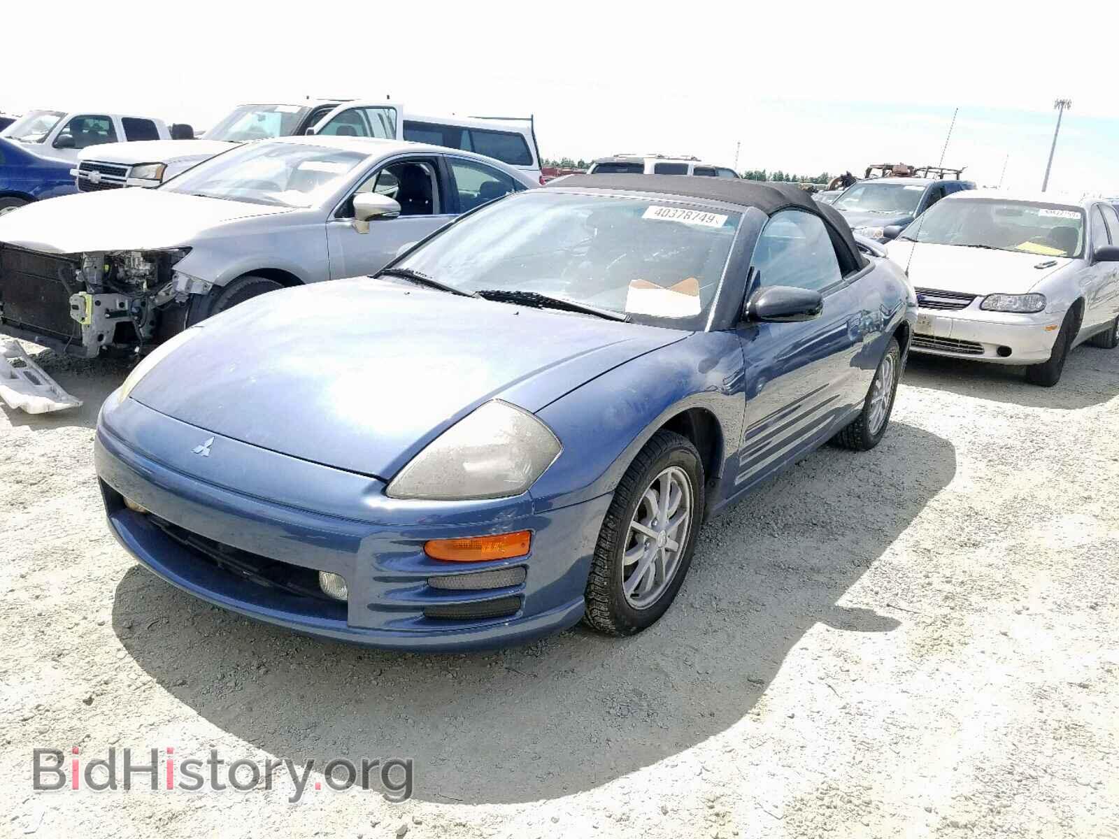 2002 MITSUBISHI ECLIPSE - VIN: 4A3AE45GX2E029902 - Фото 2