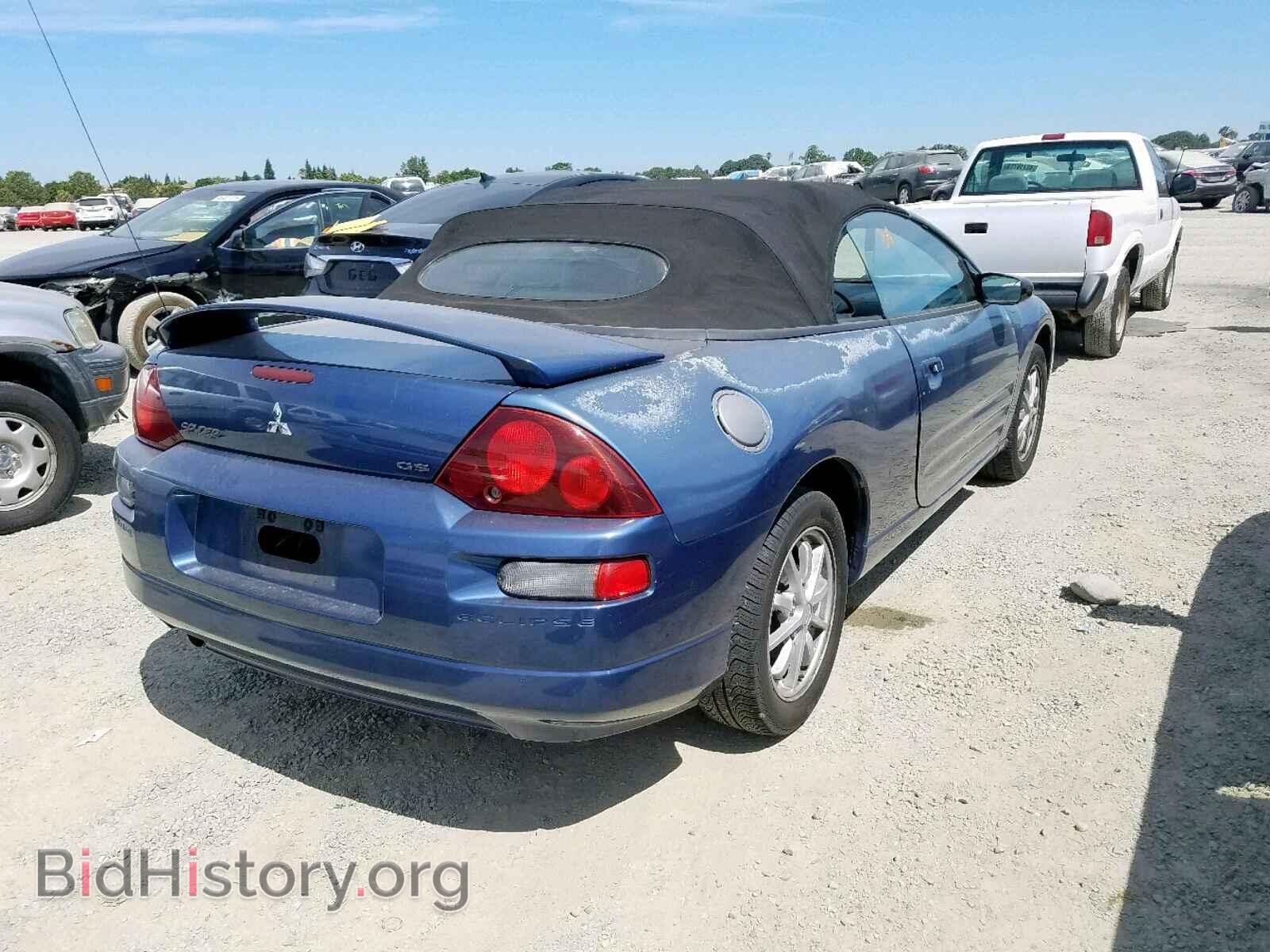 2002 MITSUBISHI ECLIPSE - VIN: 4A3AE45GX2E029902 - Фото 4