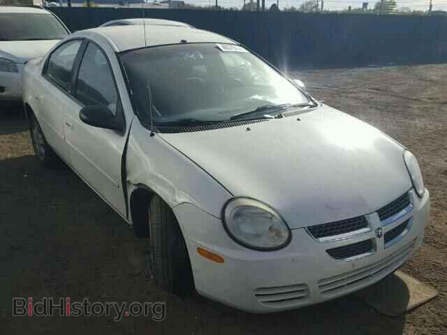 Photo 1B3ES56C15D140137 - DODGE NEON 2005