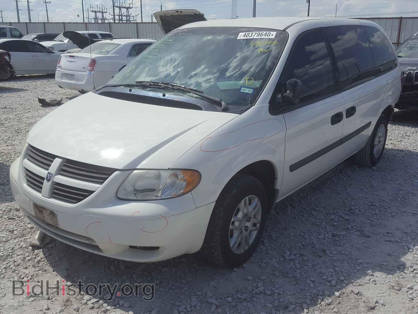2006 DODGE CARAVAN - VIN: 1D4GP24RX6B596992 - Фото 2
