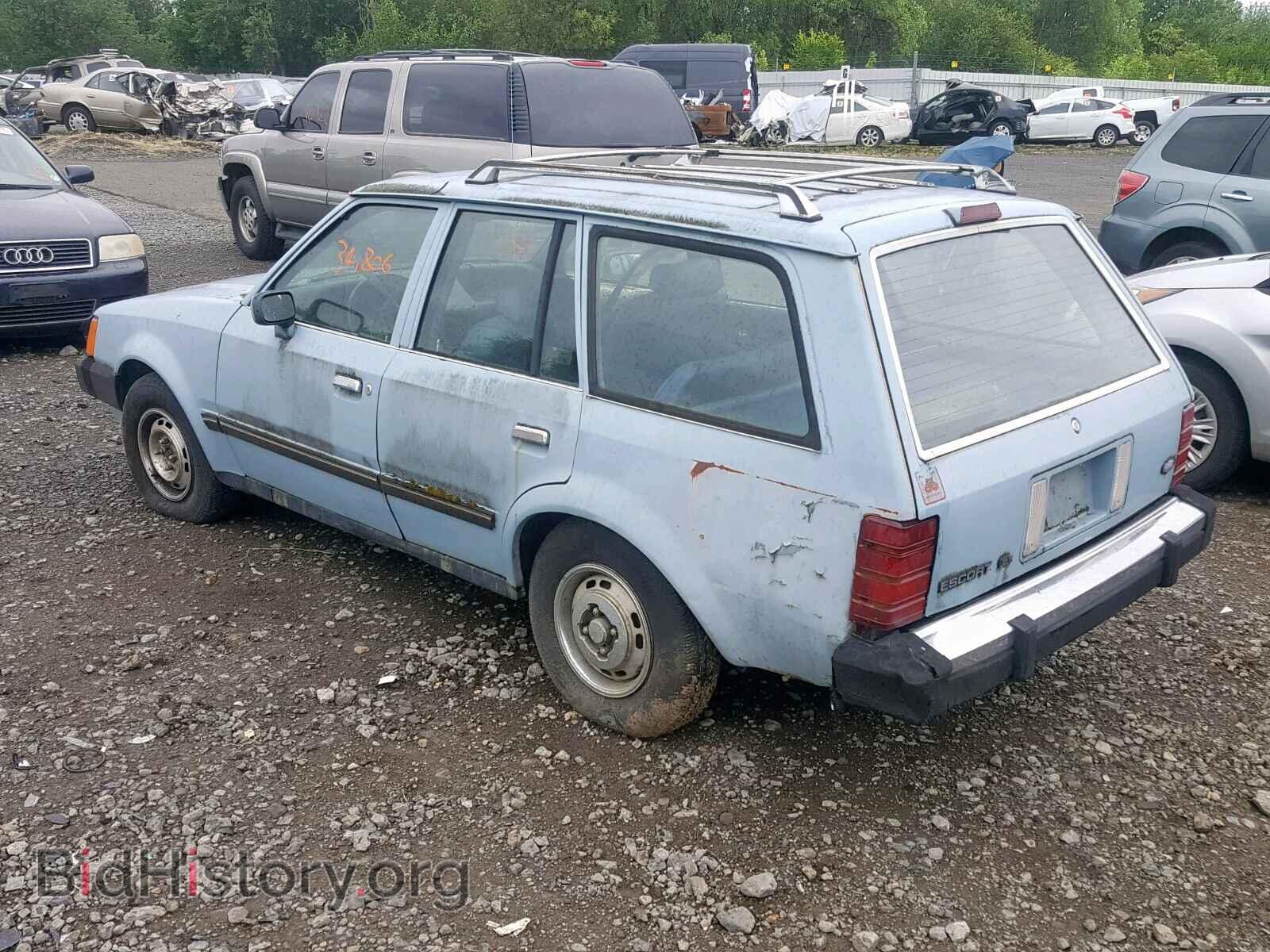 1987 FORD ESCORT - VIN: 1FAPP2894HW339934 - Фото 3