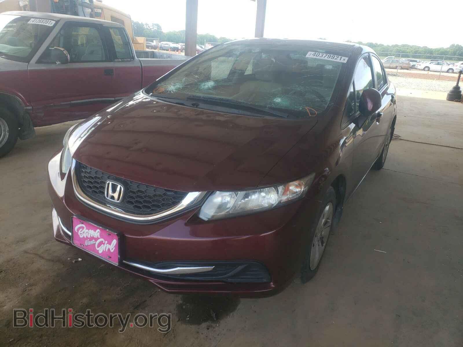 2013 HONDA CIVIC - VIN: 19XFB2F58DE061290 - Фото 2