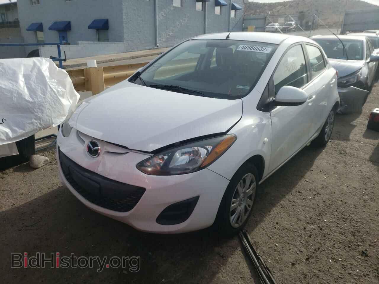 2014 MAZDA 2 - VIN: JM1DE1KY8E0173378 - Photo 2