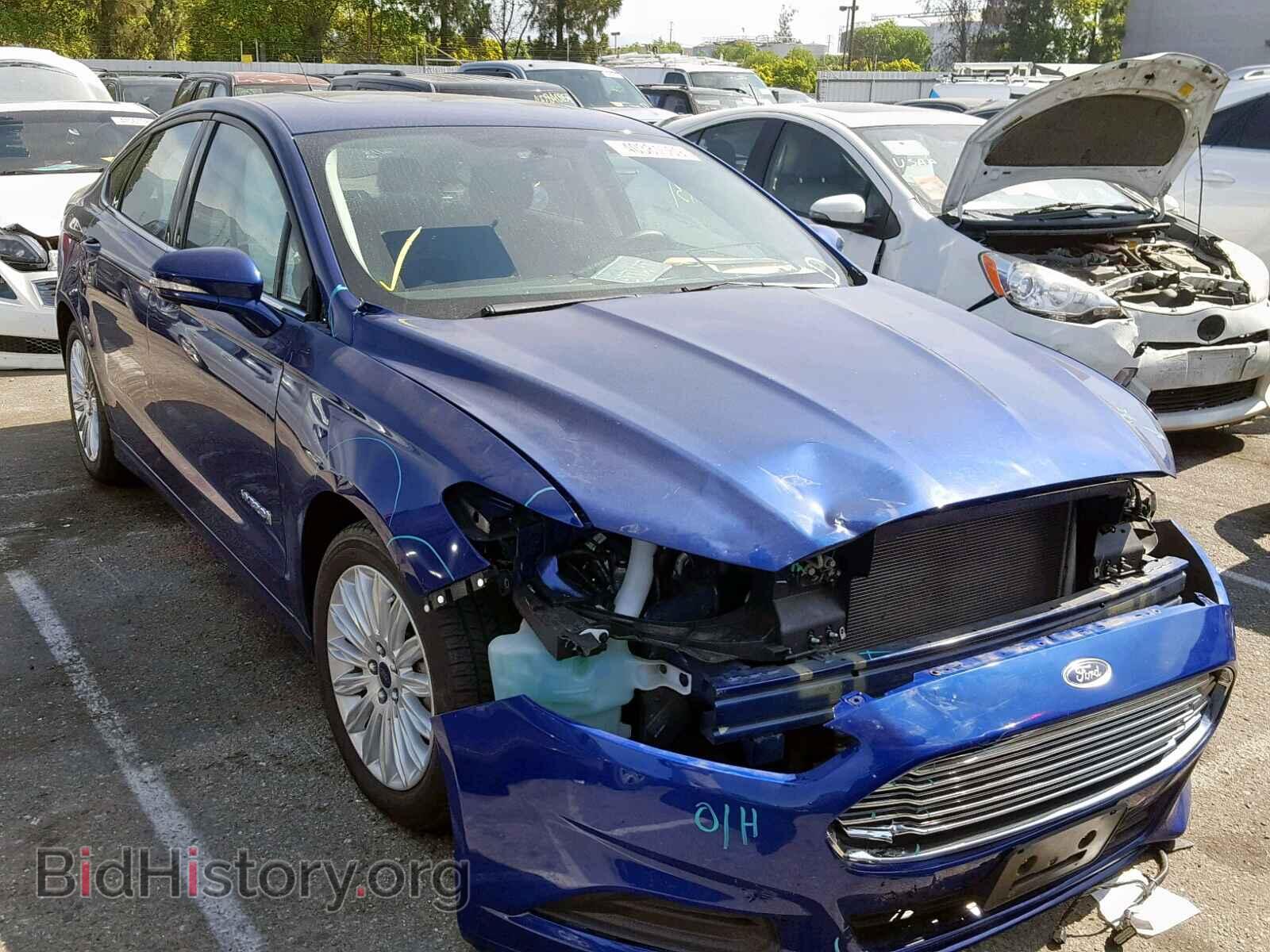 Photo 3FA6P0LU4GR356231 - FORD FUSION SE 2016