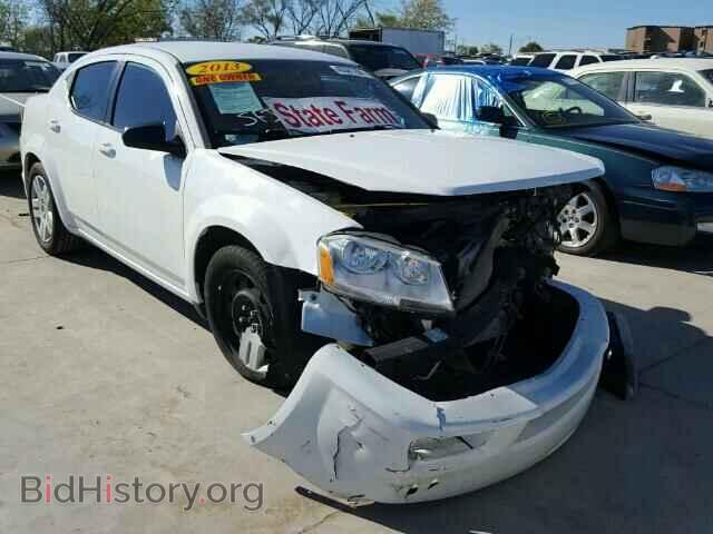 Photo 1C3CDZAB8DN632389 - DODGE AVENGER 2013