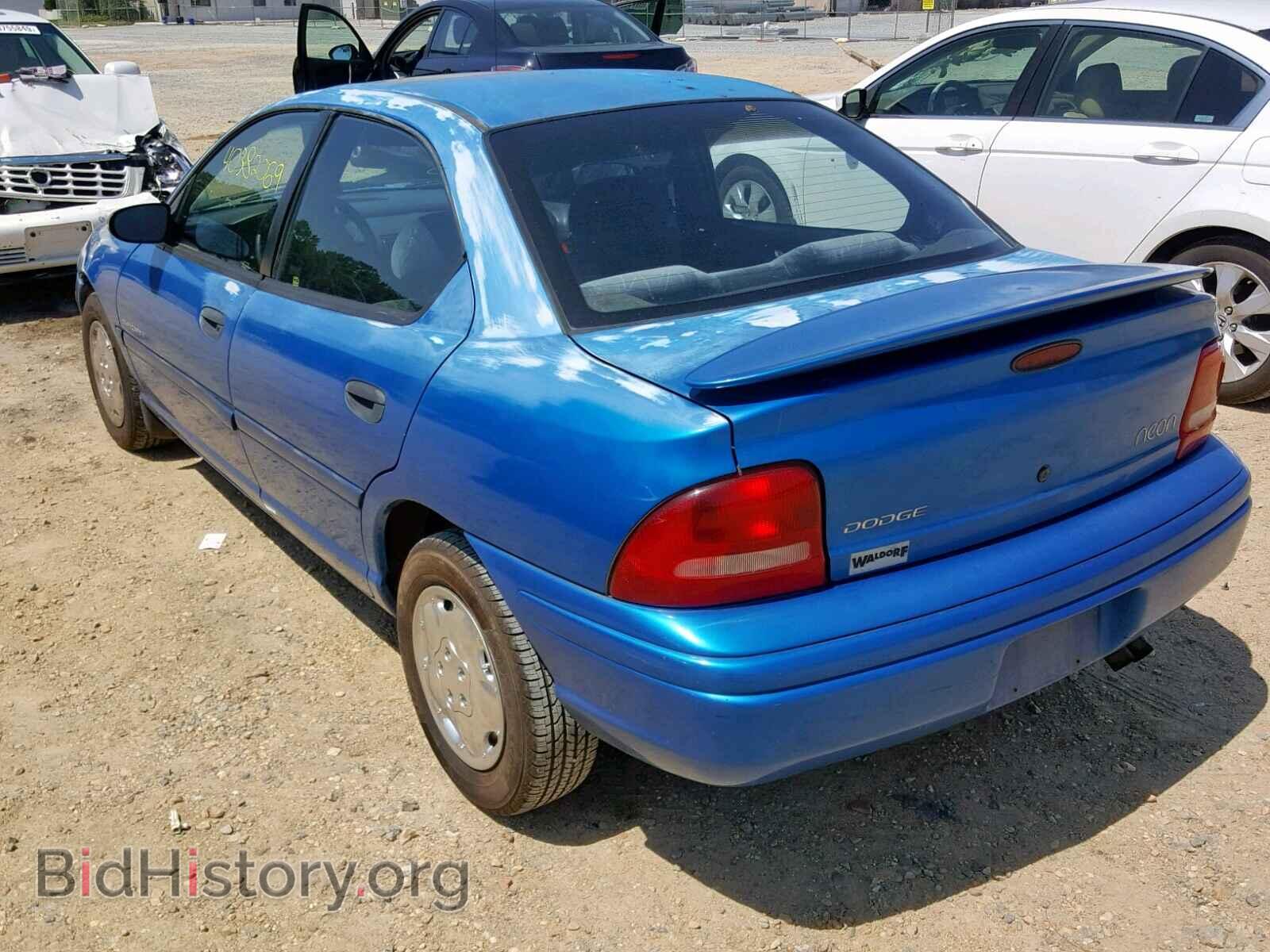 1999 DODGE NEON - VIN: 3B3ES47Y4XT529064 - Фото 3