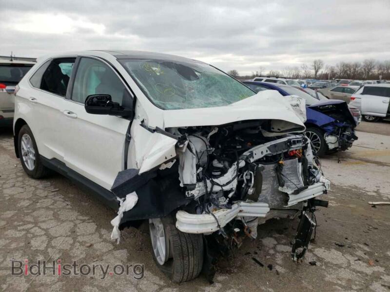 2021 Ford EDGE Edge SEL (VIN 2FMPK4J90MBA44982) — фото 1 из 10, Copart, повреждение: передняя часть