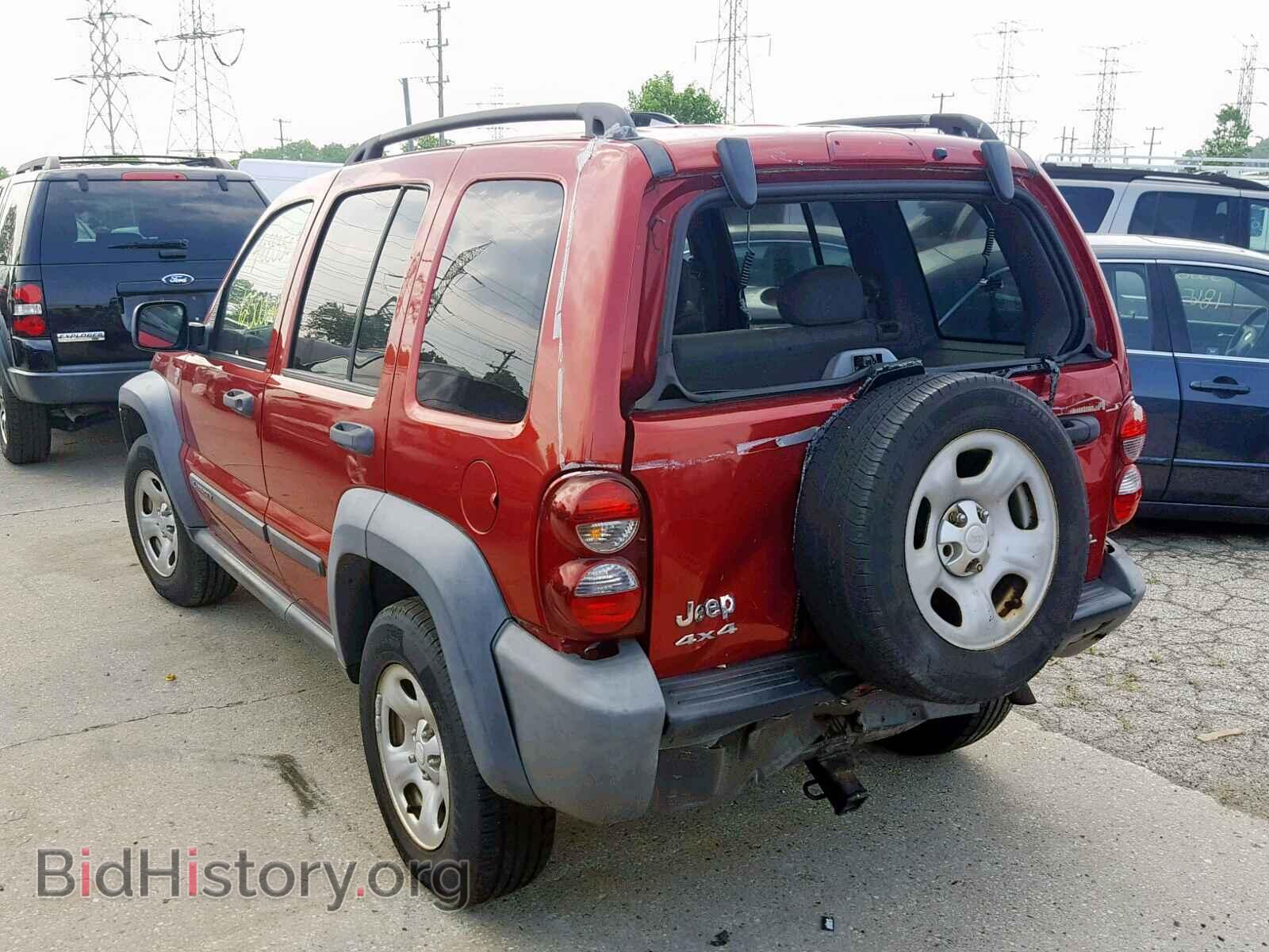 2007 JEEP LIBERTY SP - VIN: 1J4GL48K77W647323 - Фото 3