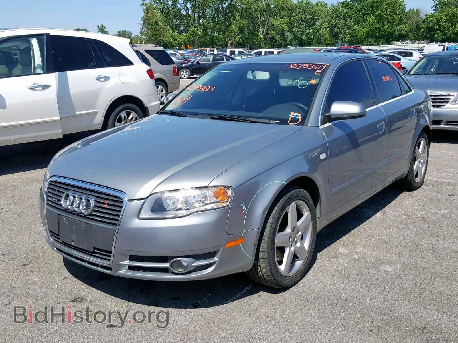 2005 AUDI A4 - VIN: WAUDF78E95A549803 - Фото 2