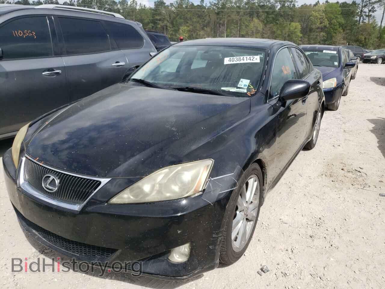 2007 LEXUS IS - VIN: JTHBK262X72037450 - Фото 2