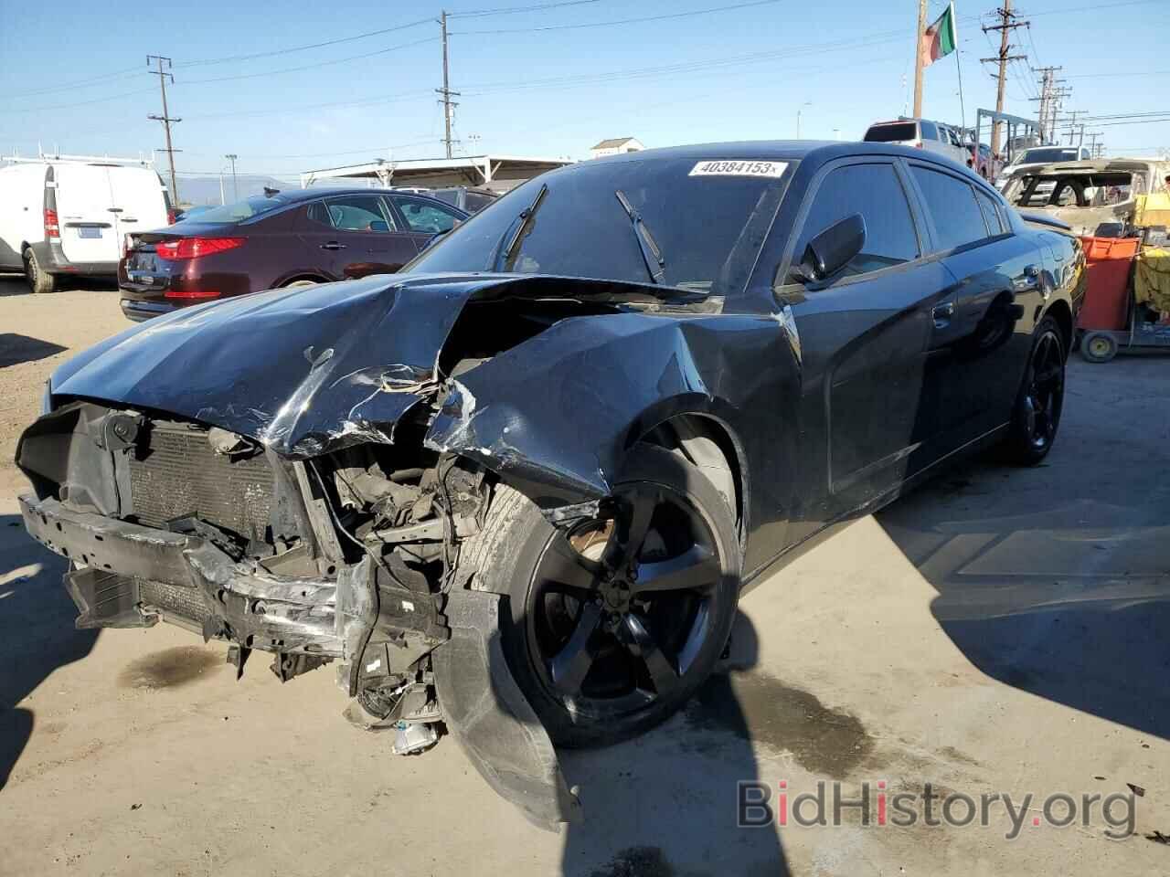 Photo 2C3CDXHG6EH141206 - DODGE CHARGER 2014