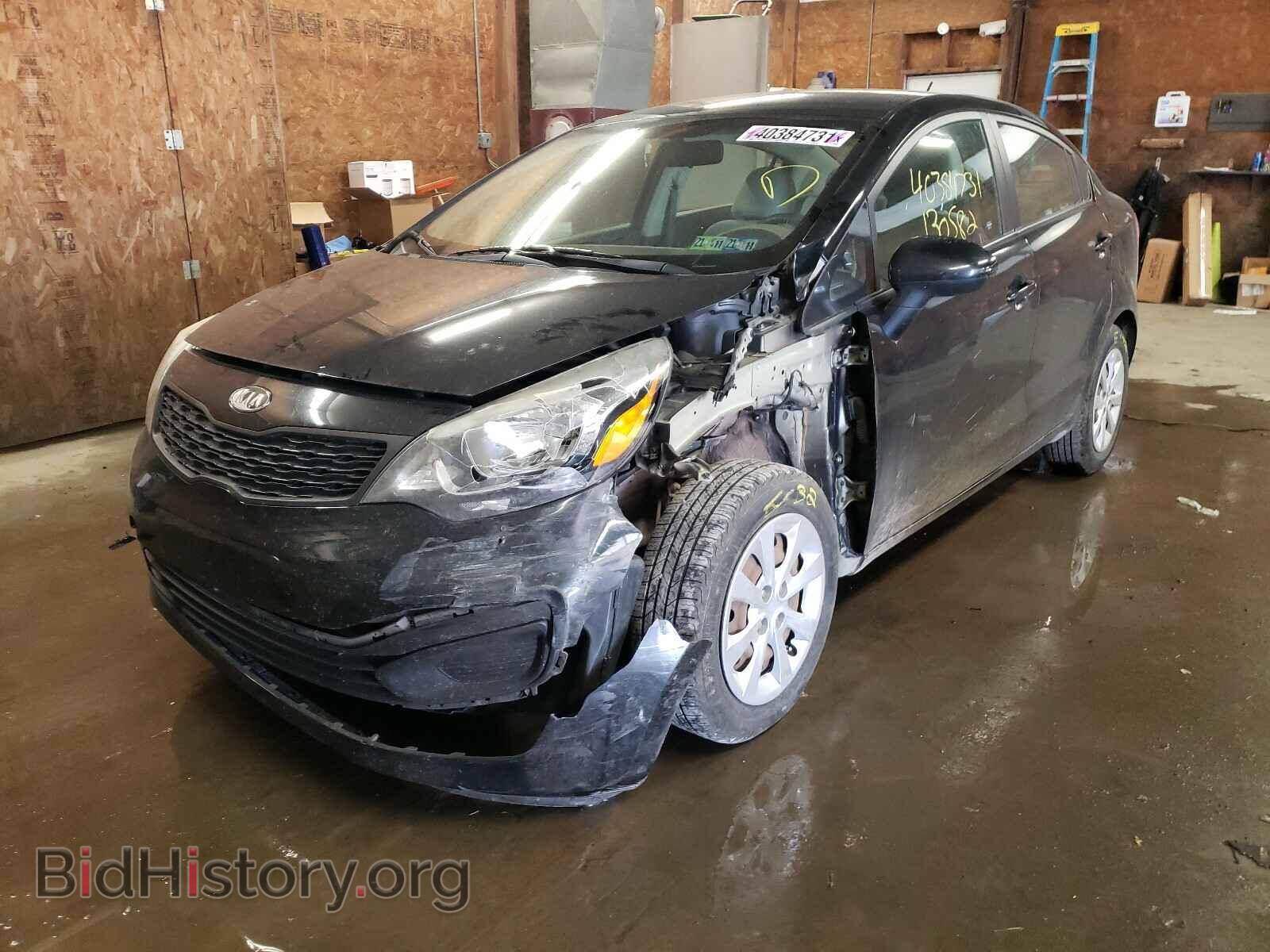 2013 KIA RIO - VIN: KNADM4A33D6131073 - Фото 2