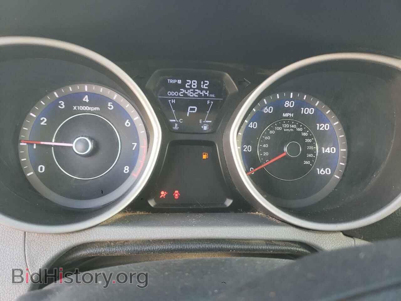 2012 HYUNDAI ELANTRA - VIN: KMHDH4AE9CU332829 - Фото 9