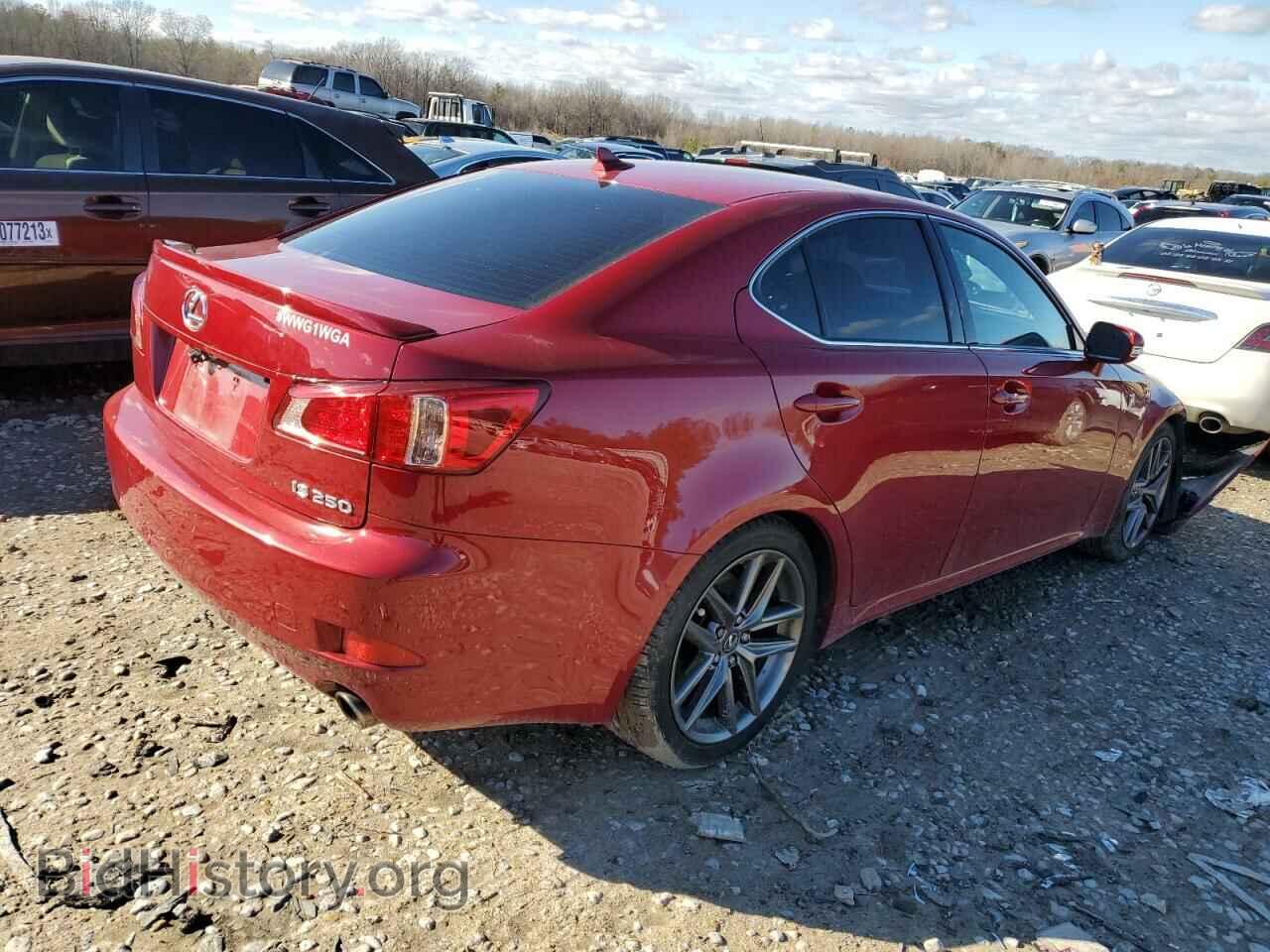 2012 LEXUS IS - VIN: JTHBF5C29C5160613 - Фото 3