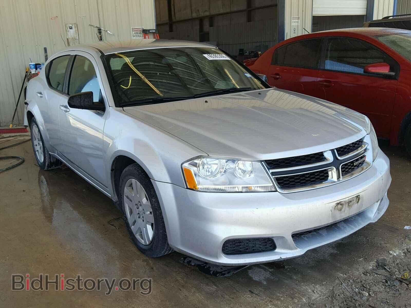 Фотография 1C3CDZAB7CN221435 - DODGE AVENGER 2012