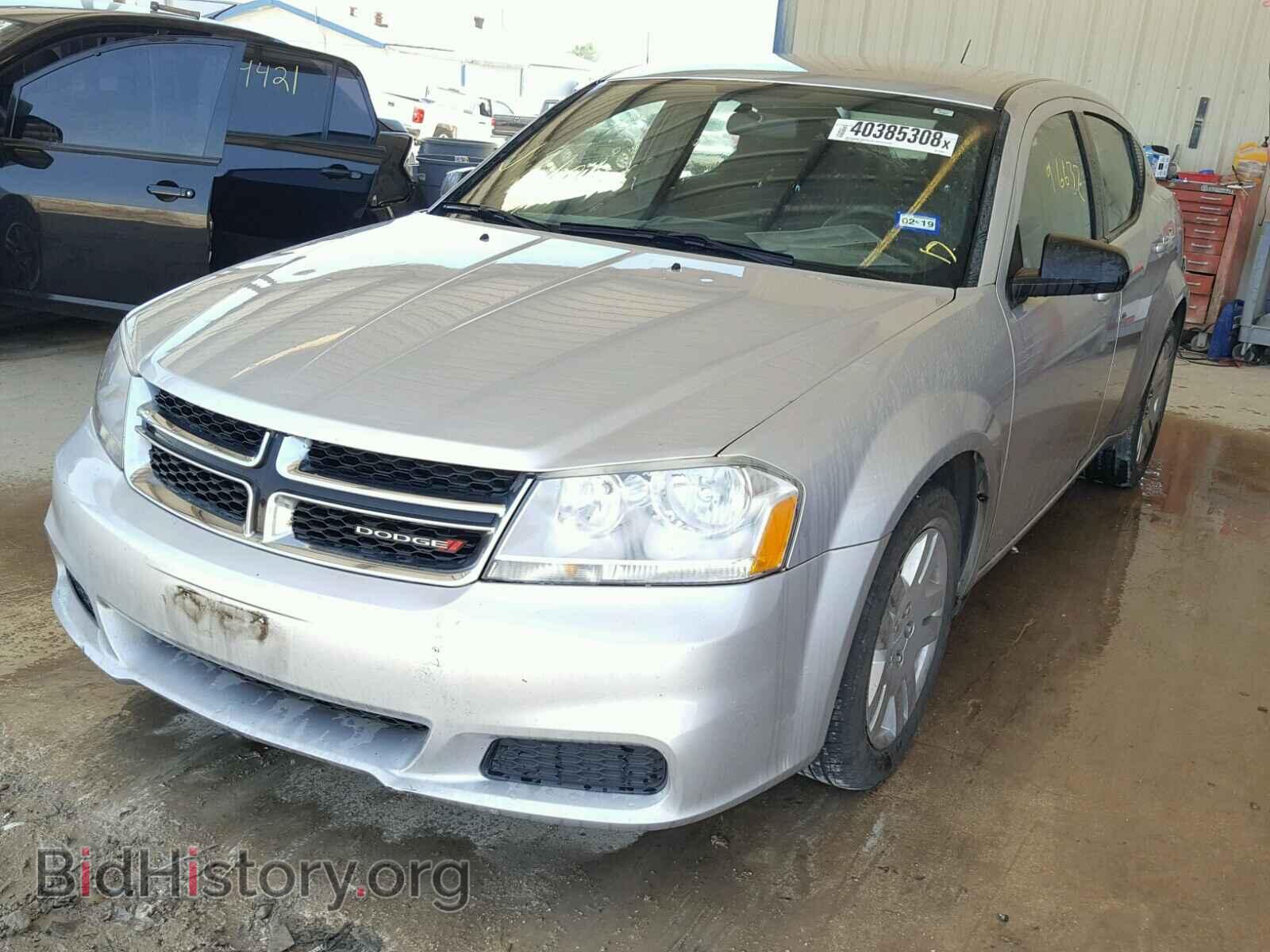 2012 DODGE AVENGER - VIN: 1C3CDZAB7CN221435 - Фото 2