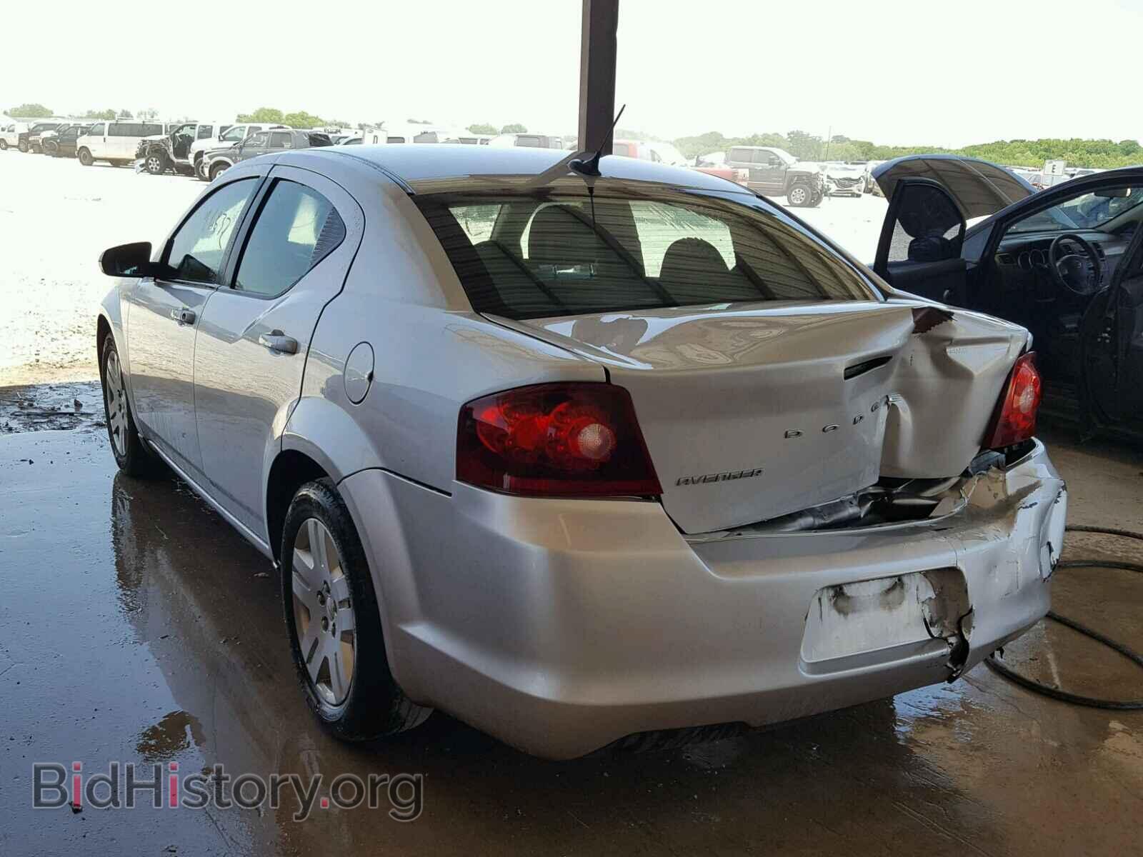 2012 DODGE AVENGER - VIN: 1C3CDZAB7CN221435 - Фото 3