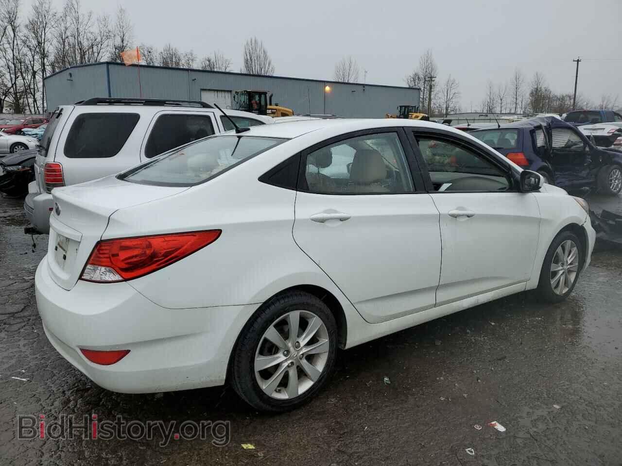 2012 HYUNDAI ACCENT - VIN: KMHCU4AE8CU224807 - Фото 3