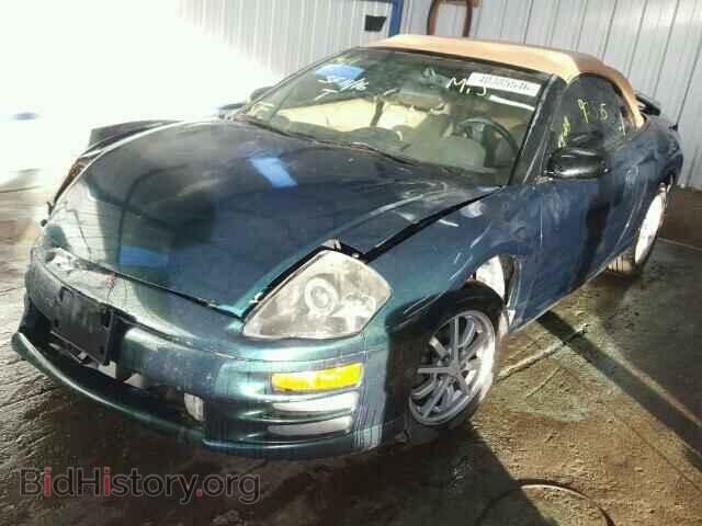 2001 MITSUBISHI ECLIPSE - VIN: 4A3AE45G31E134571 - Фото 2