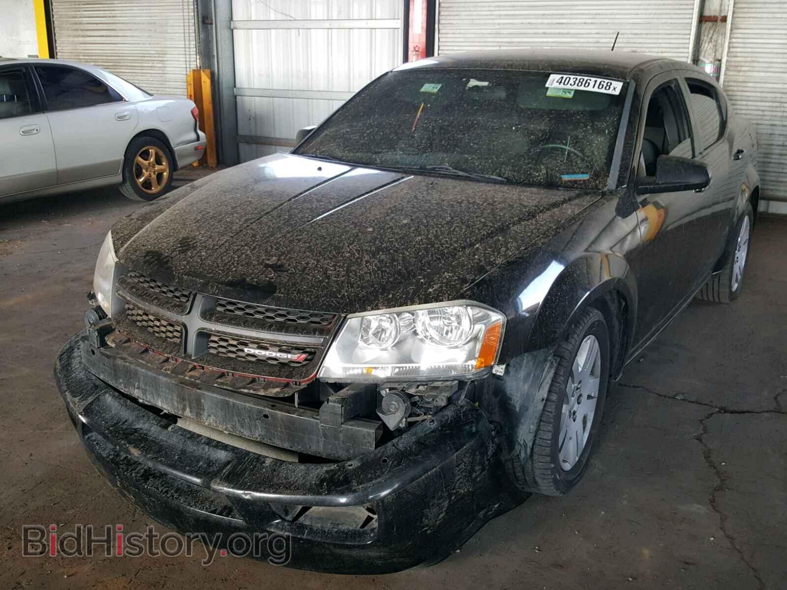 2014 DODGE AVENGER - VIN: 1C3CDZAB4EN201002 - Фото 2