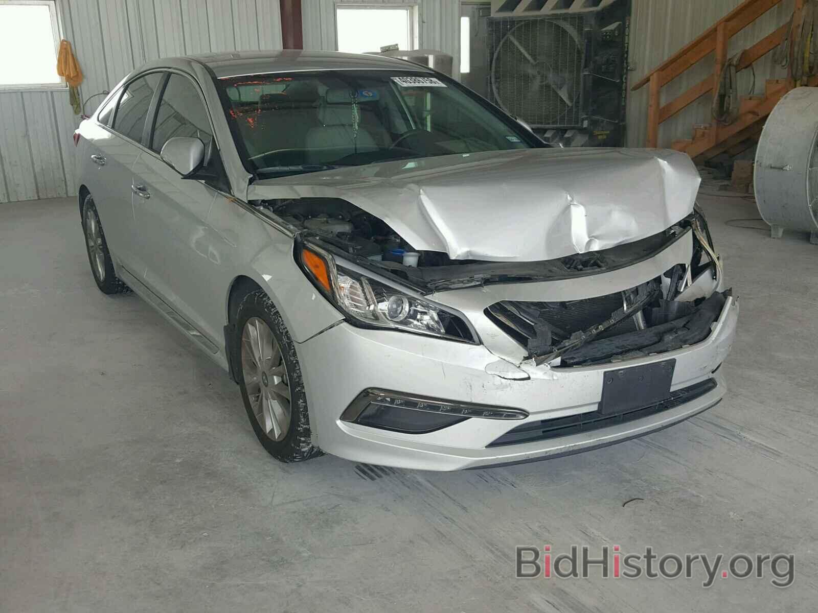 Photo 5NPE34AF9FH167055 - HYUNDAI SONATA 2015