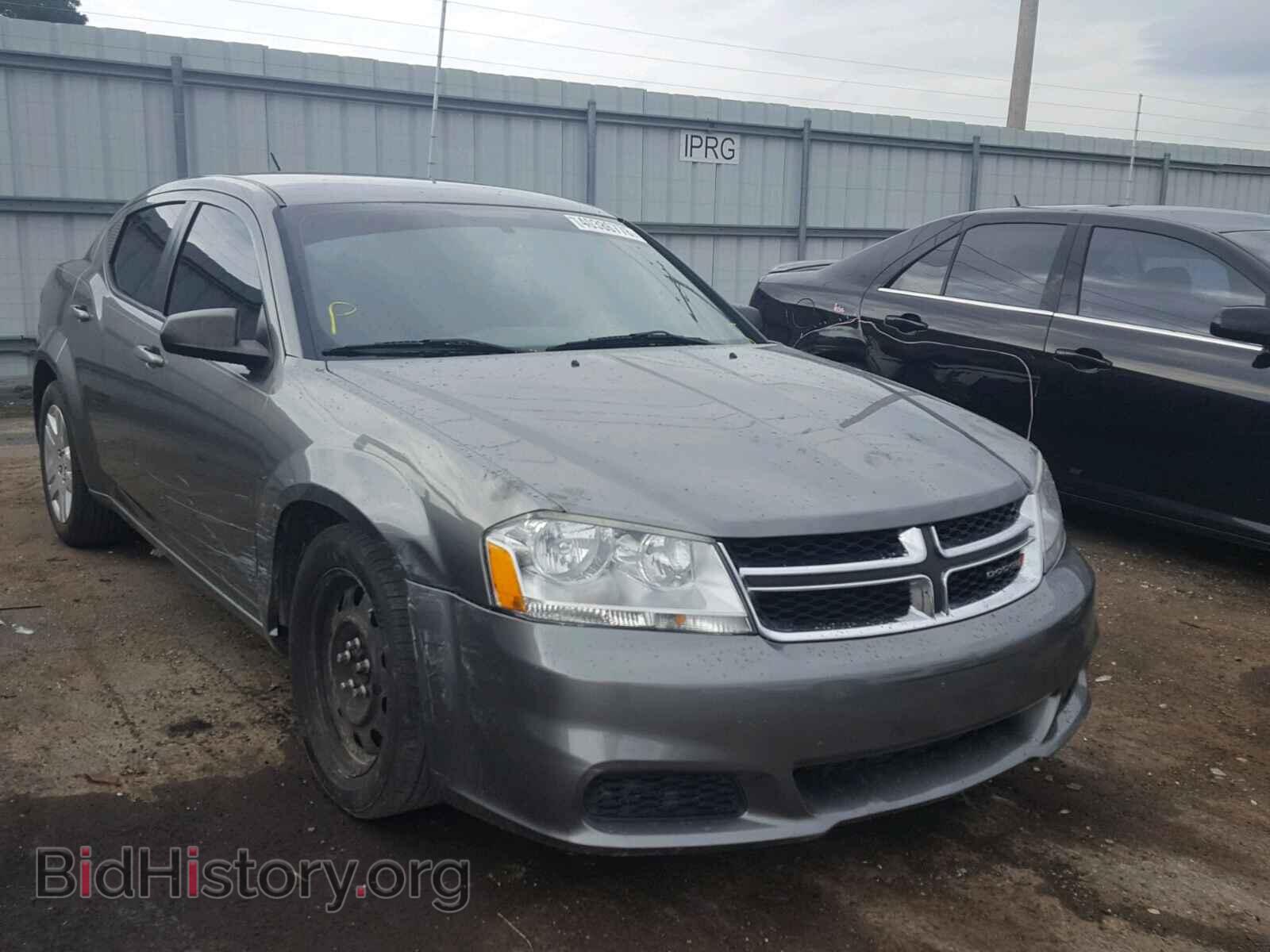 Фотография 1C3CDZAB7CN243855 - DODGE AVENGER 2012
