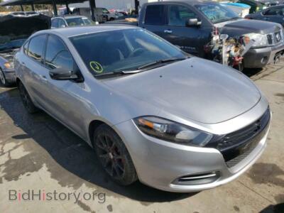 2016 Dodge DART Dart SE, серебристый — VIN 1C3CDFAA1GD505130, Copart