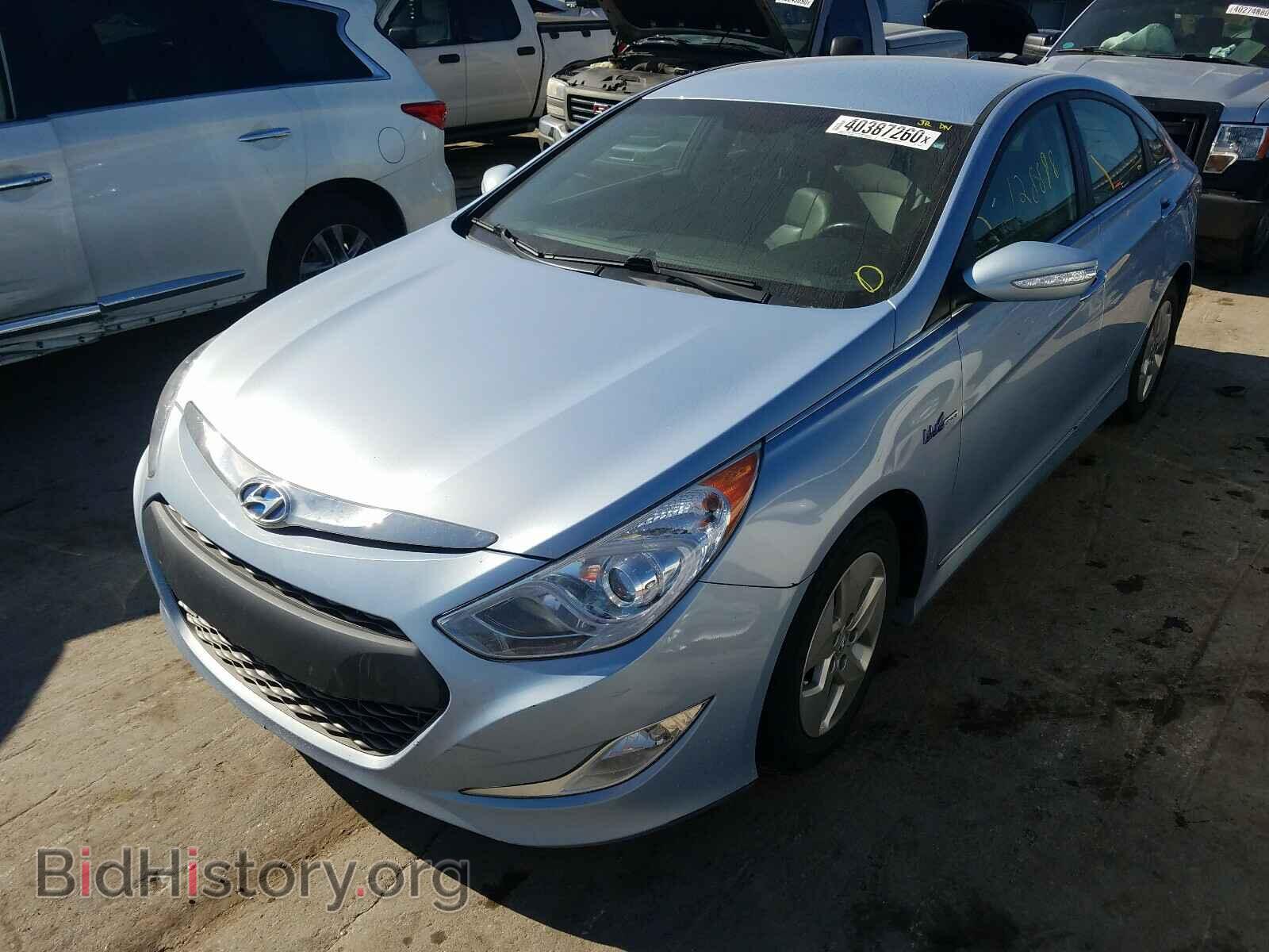 2012 HYUNDAI SONATA - VIN: KMHEC4A42CA043447 - Фото 2