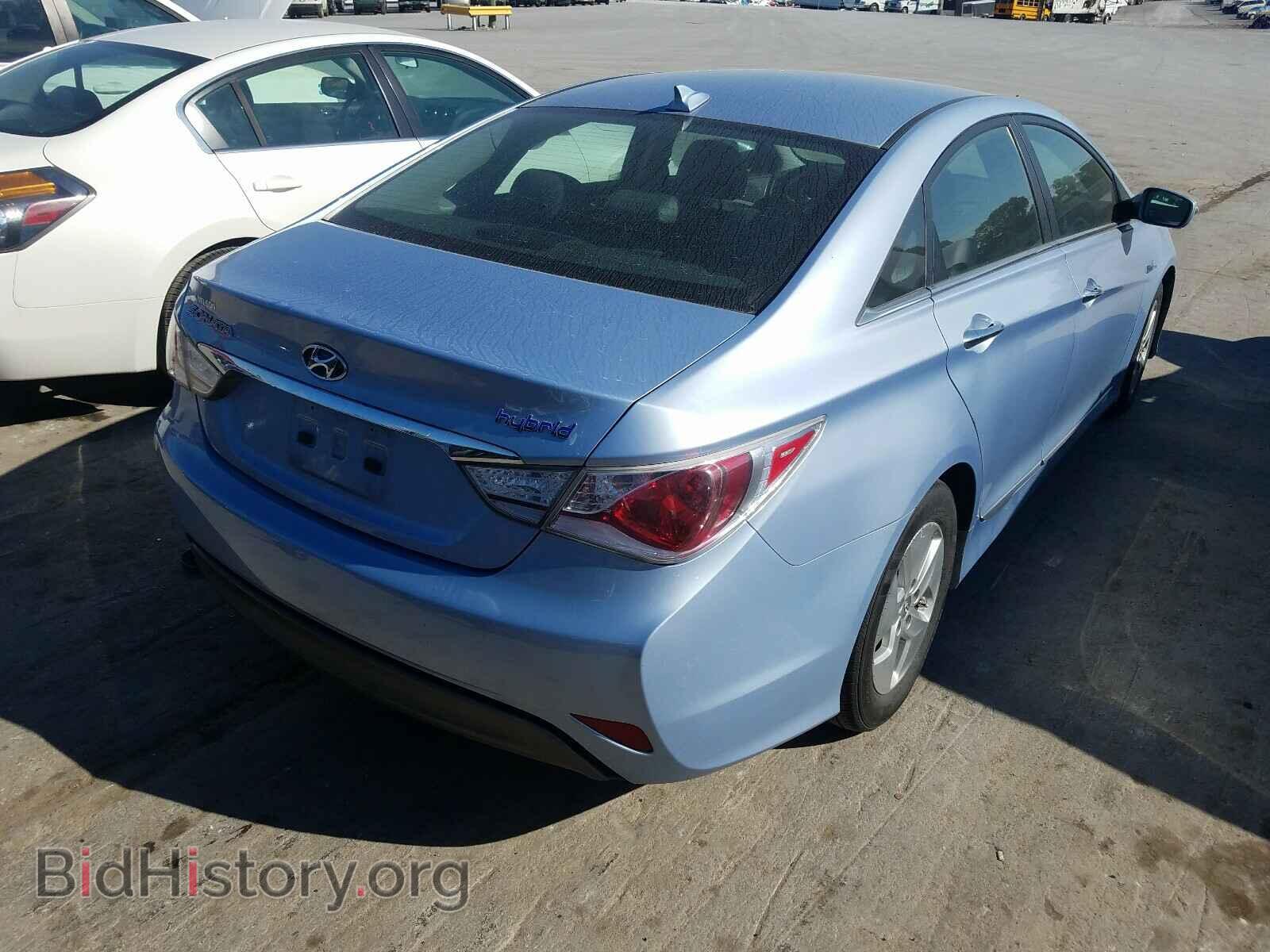 2012 HYUNDAI SONATA - VIN: KMHEC4A42CA043447 - Фото 4
