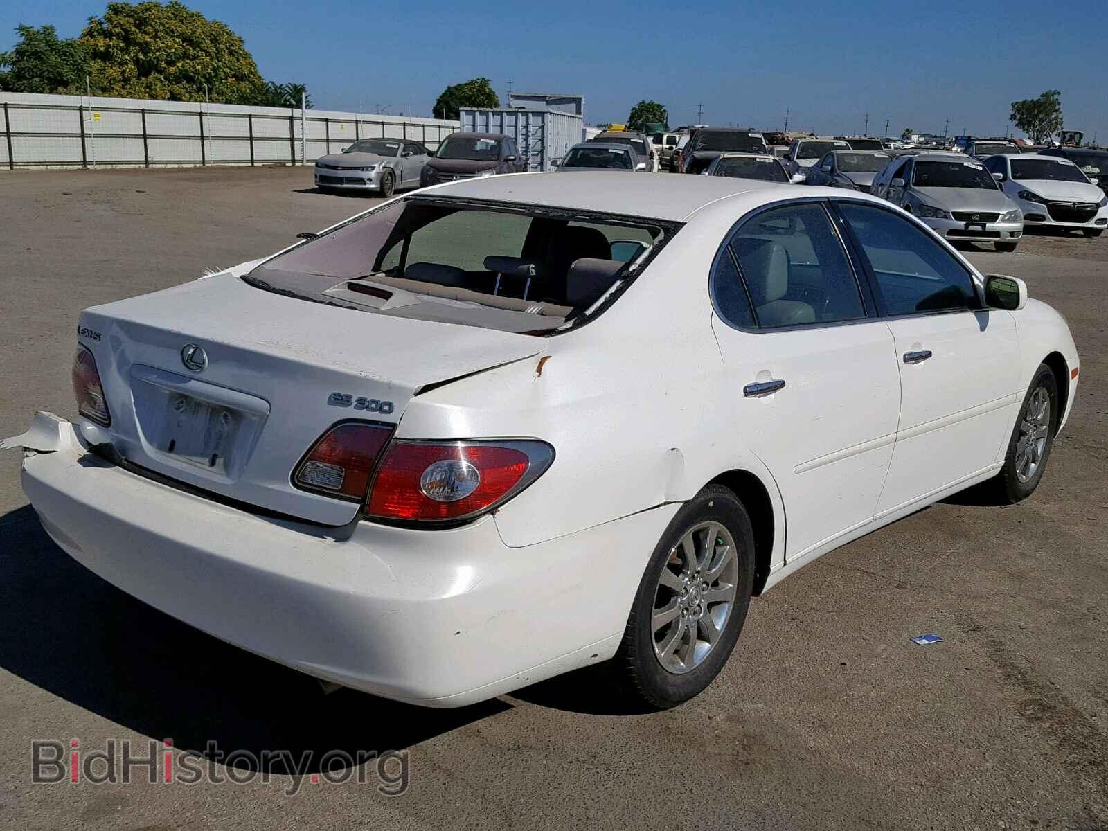 2003 LEXUS ES300 - VIN: JTHBF30G630109992 - Фото 4