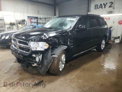 2012 Dodge DURANGO SXT, черный — VIN 1C4RDJAG9CC213187, Copart