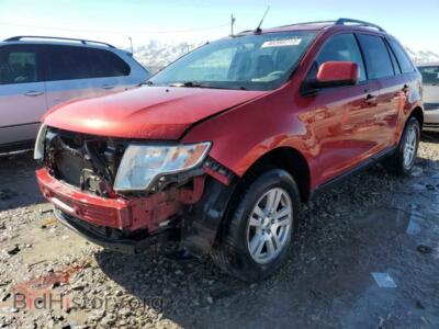 2008 Ford EDGE Edge SEL, red — VIN 2FMDK48C38BA20671, Copart