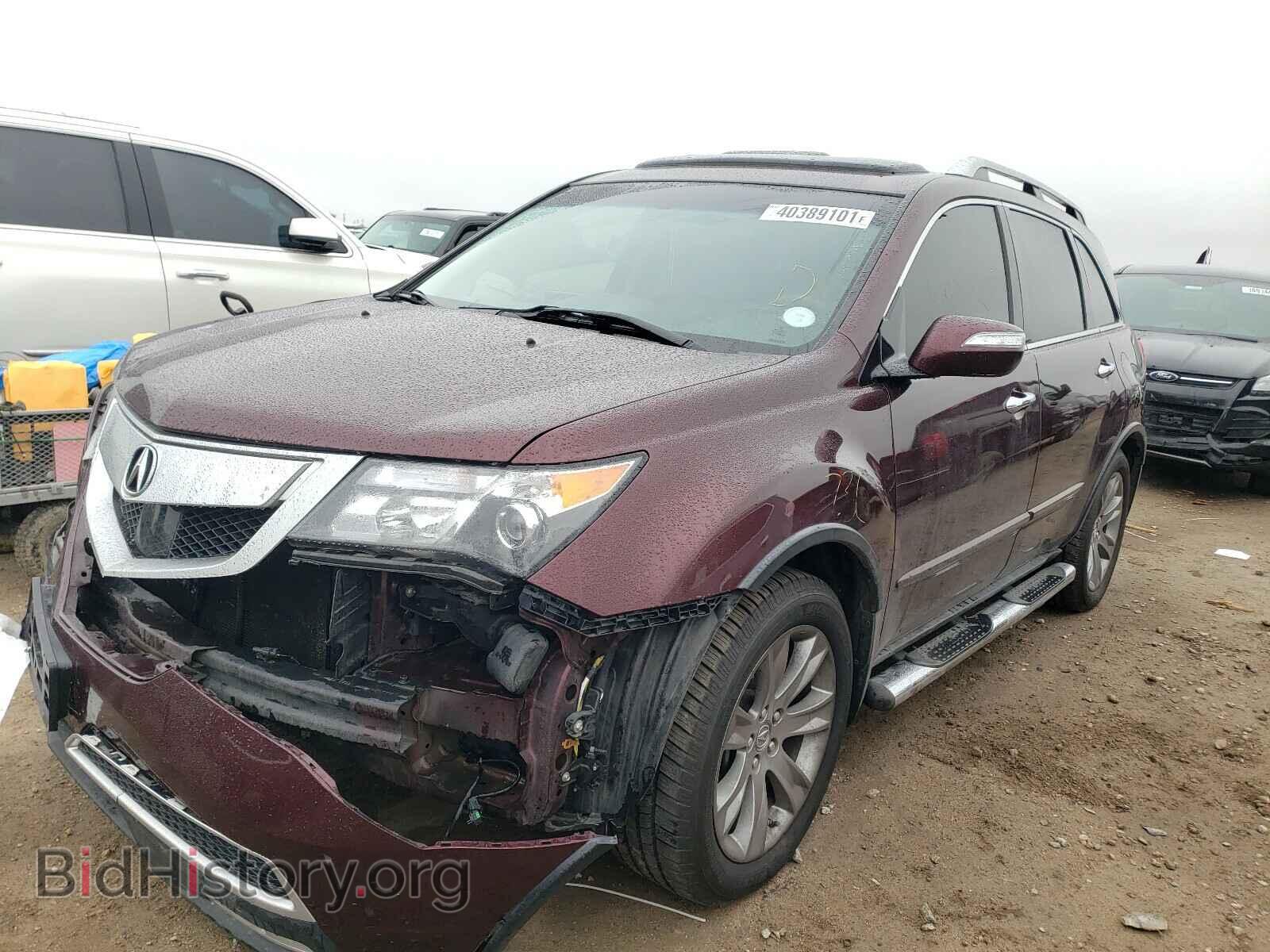 2011 ACURA MDX - VIN: 2HNYD2H71BH512198 - Фото 2