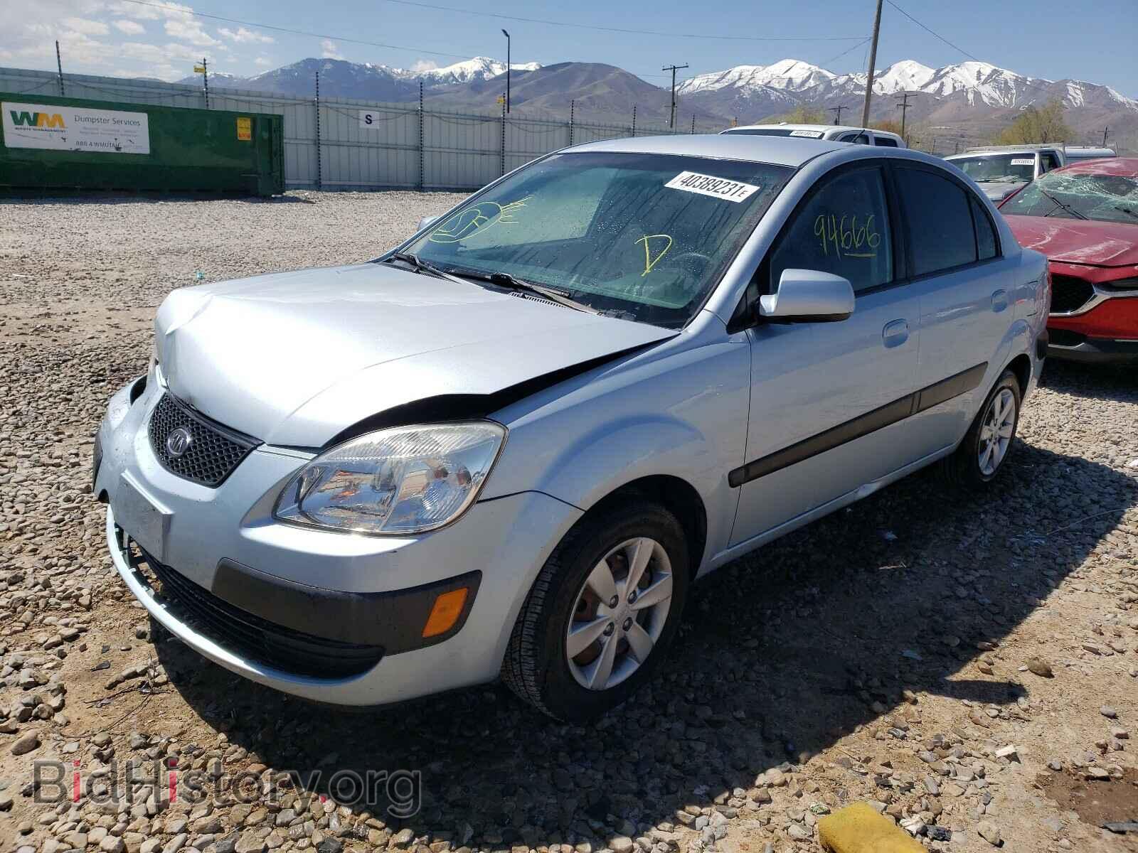 2008 KIA RIO - VIN: KNADE123986365783 - Фото 2