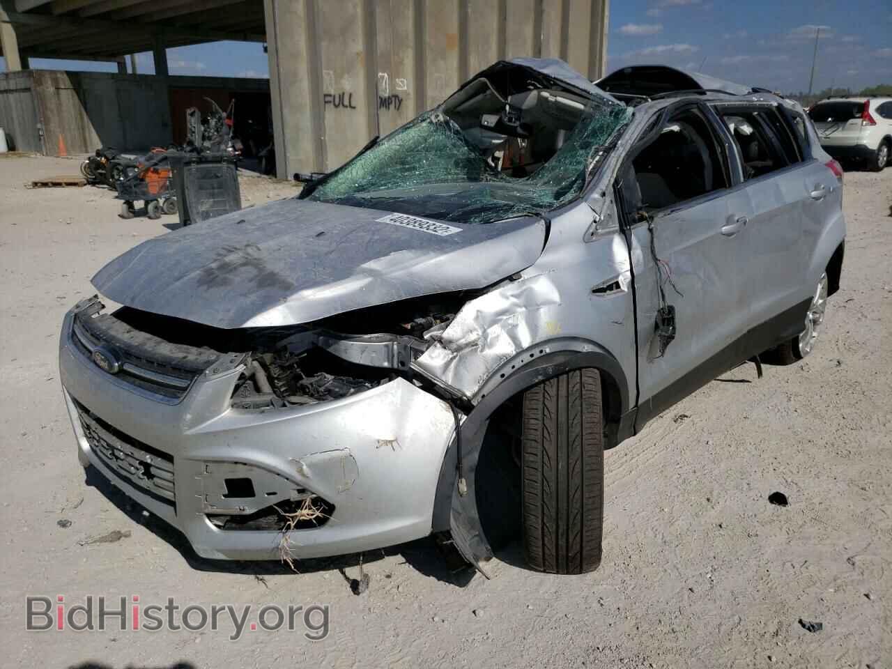2014 FORD ESCAPE - VIN: 1FMCU0JX2EUB42794 - Фото 2