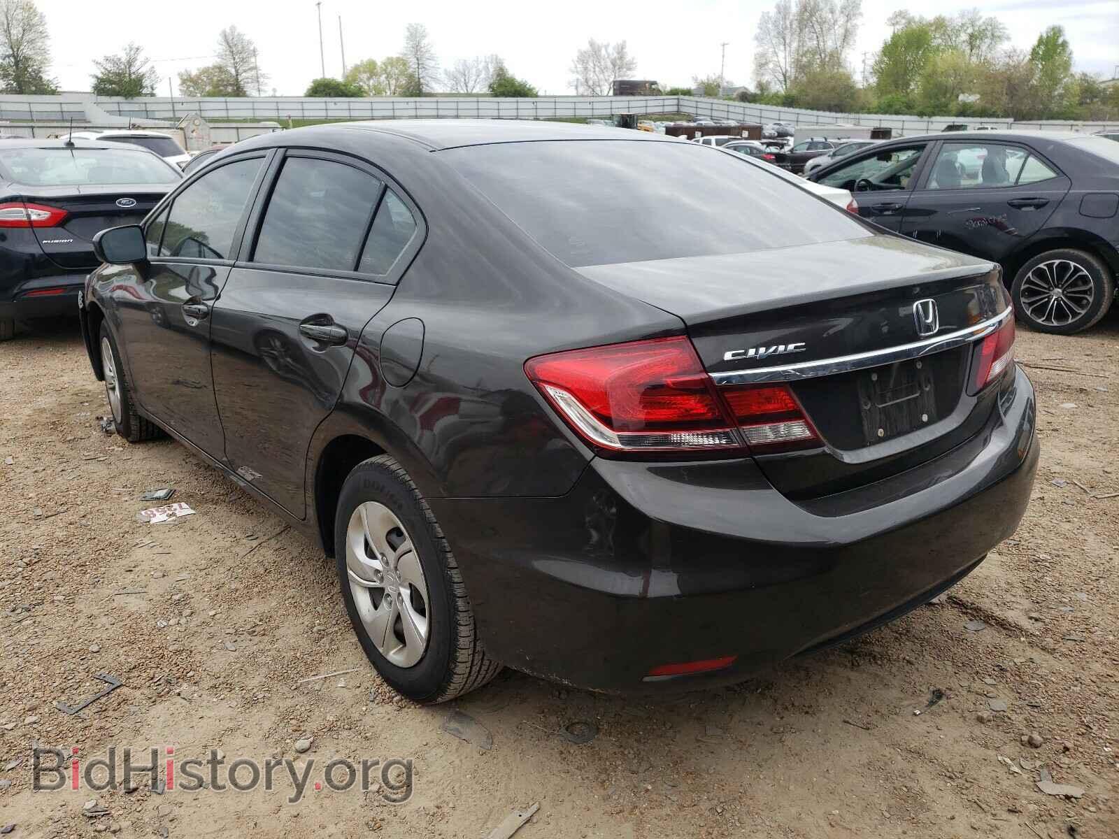2014 HONDA CIVIC - VIN: 2HGFB2F55EH529824 - Фото 3