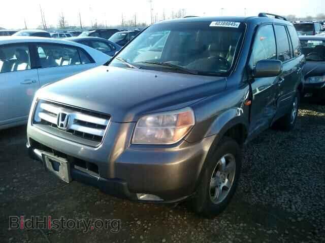 2007 HONDA PILOT - VIN: 2HKYF18717H531987 - Фото 2