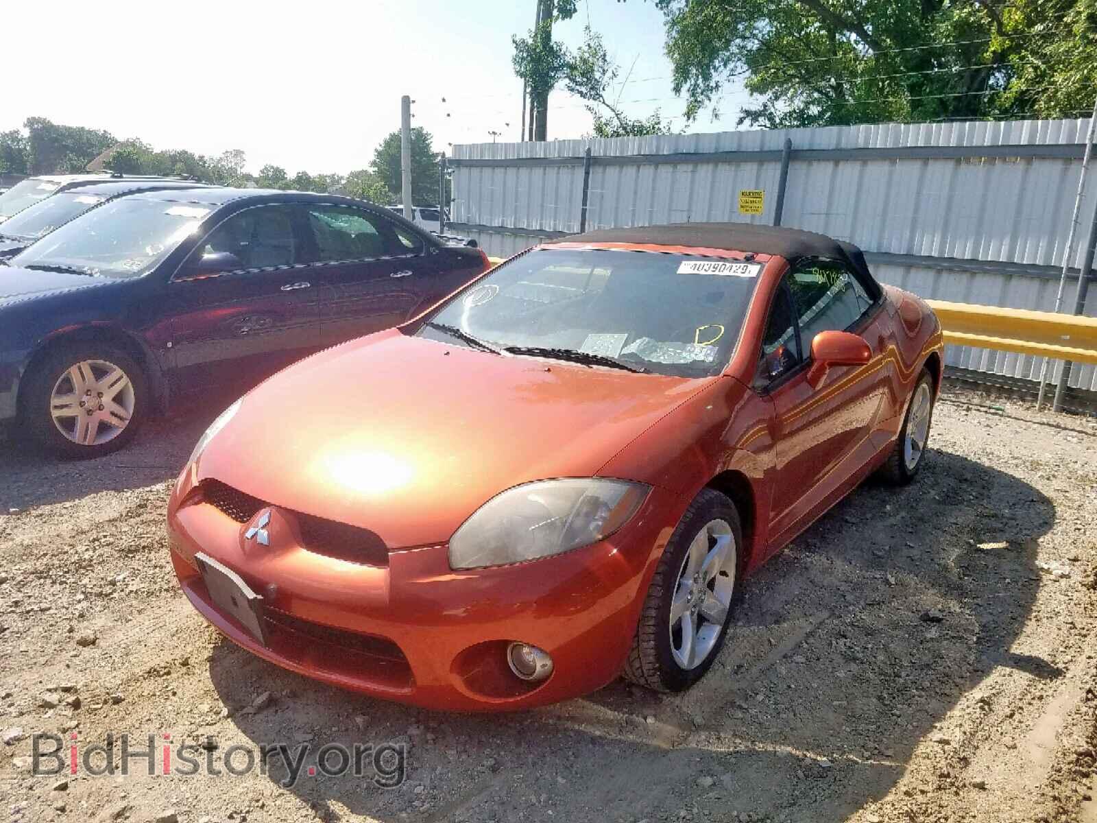 2007 MITSUBISHI ECLIPSE - VIN: 4A3AL25F27E040806 - Photo 2