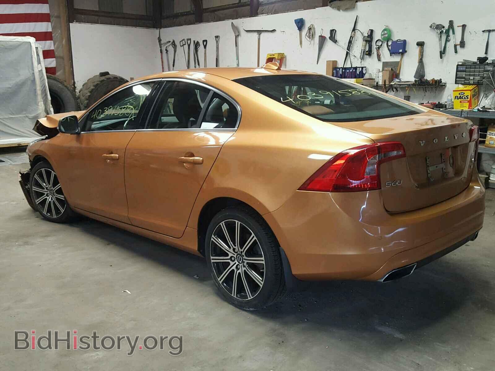 2014 VOLVO S60 - VIN: YV1902FH8E2287626 - Фото 3